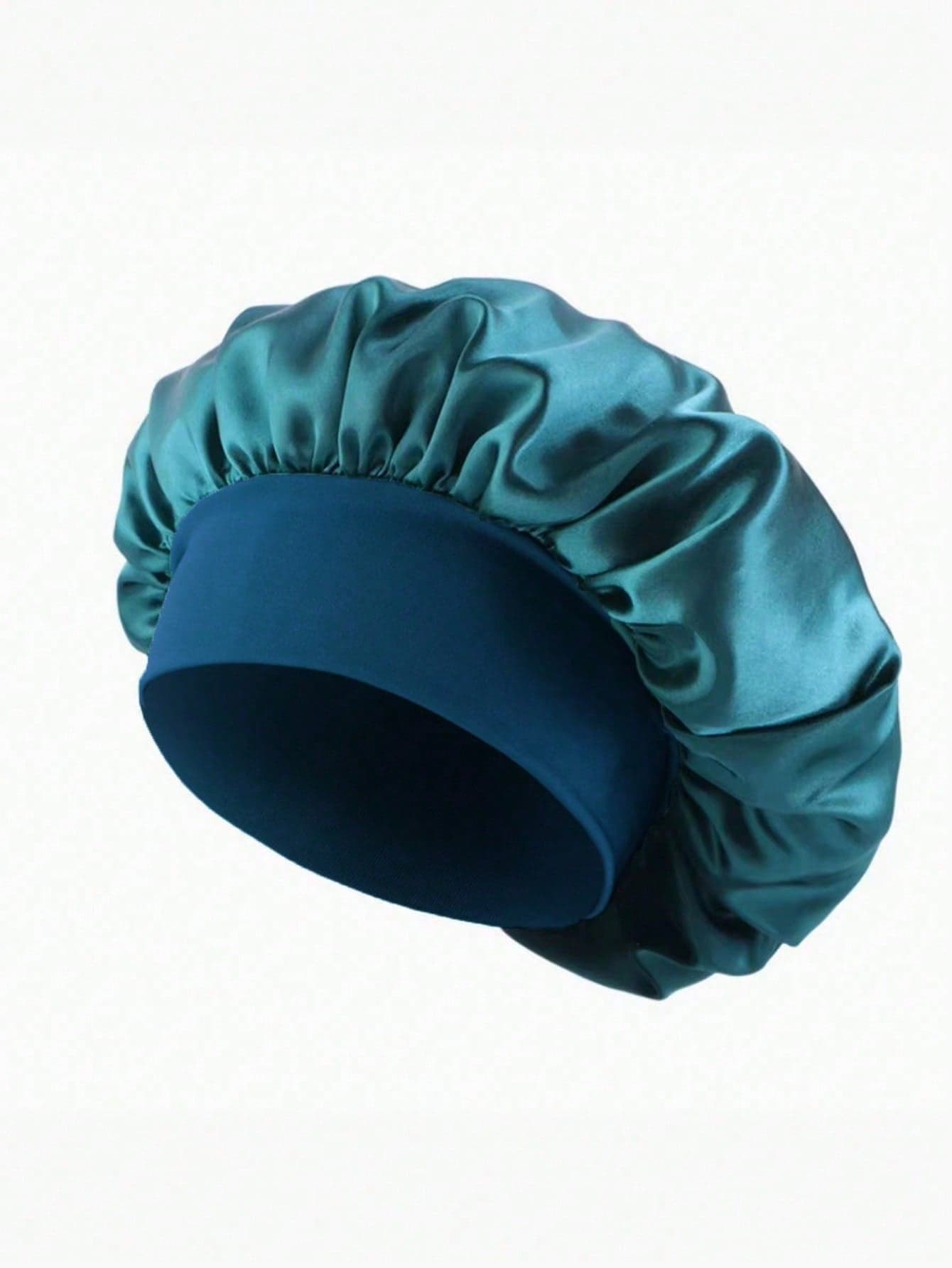 1pc Women's Solid Color Satin Beanie,Summer,Beach,Hat,Holiday,Travel