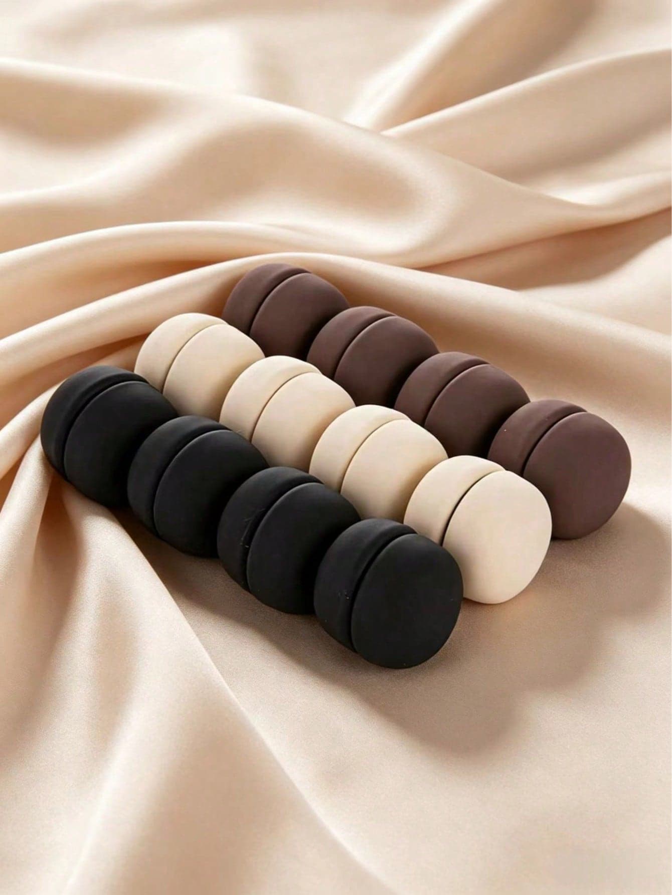 12pcs Women's Scarf Magnetic Brooches, Multi-Purpose Magnetic Pins For Headscarf, Scarf, Blouse, Dress And Clothes (No Cardboard)