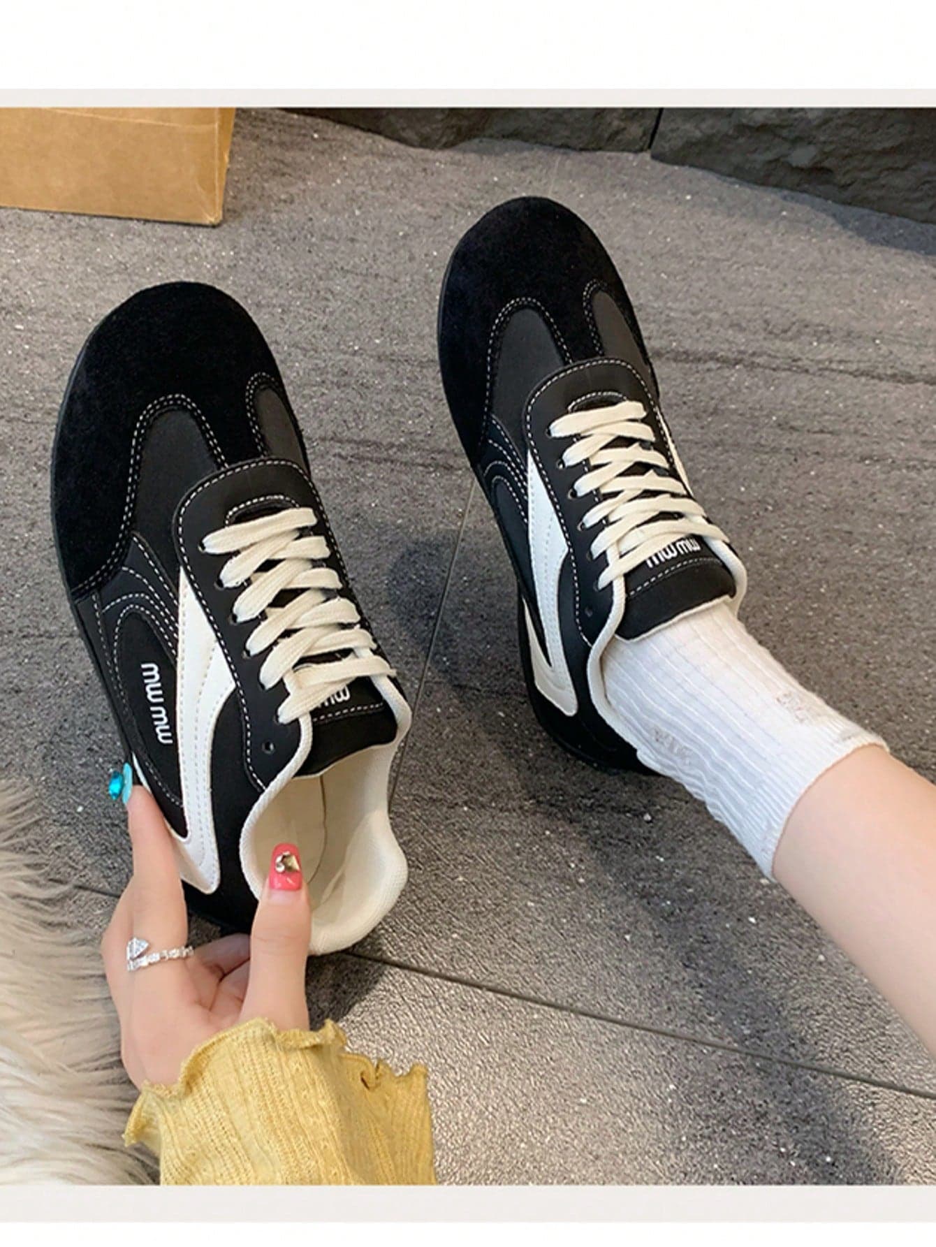 Plus Size Women's Summer Casual Soft Bottom Non-Slip Patchwork Outdoor Sports Shoes, Lightweight Flat Sneakers For Spring Autumn