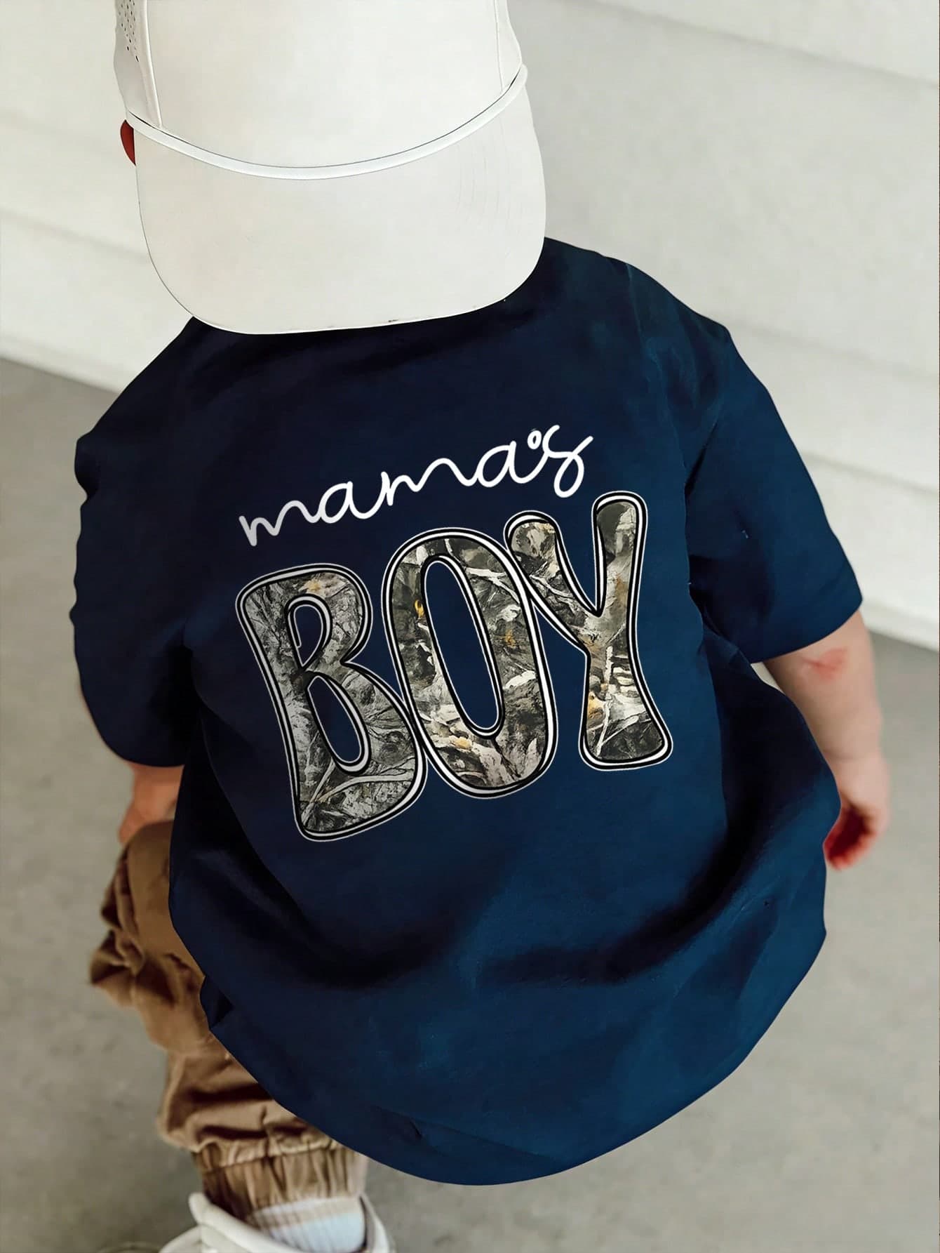 Baby Boy Casual Cool Cotton Breathable Loose Short Sleeve T-Shirt