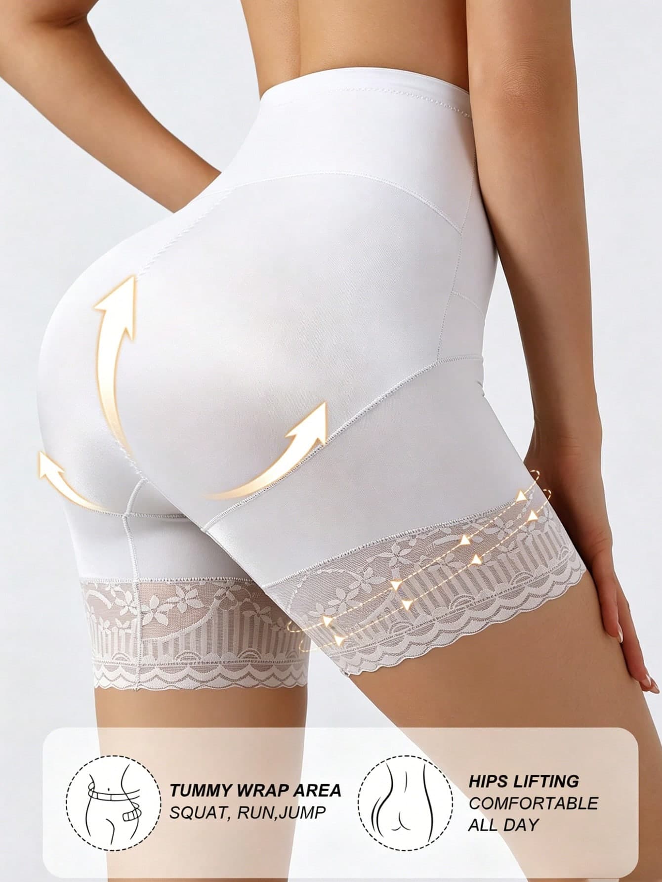 High Waist Shaping Panties, Seamless Tummy Control Slimming Shorts, Abdomen Lifting Buttock Lifting Briefs For Women