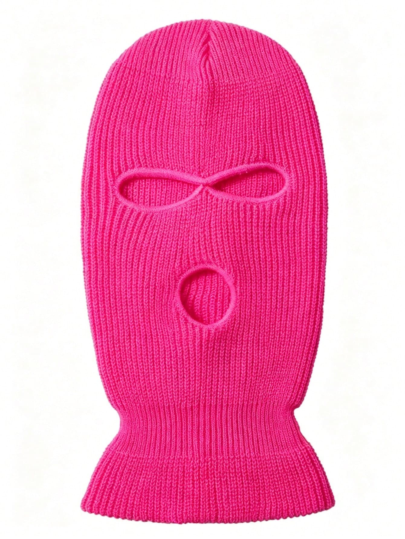 1 Ski Mask For Men And Women, Y2K Style, Candy Color, Thickened Three-Hole Hat, Balaclava, Face Mask, Outdoor Casual, Versatile, Winter Warm, Cold Hat, Suitable For Daily Commuting