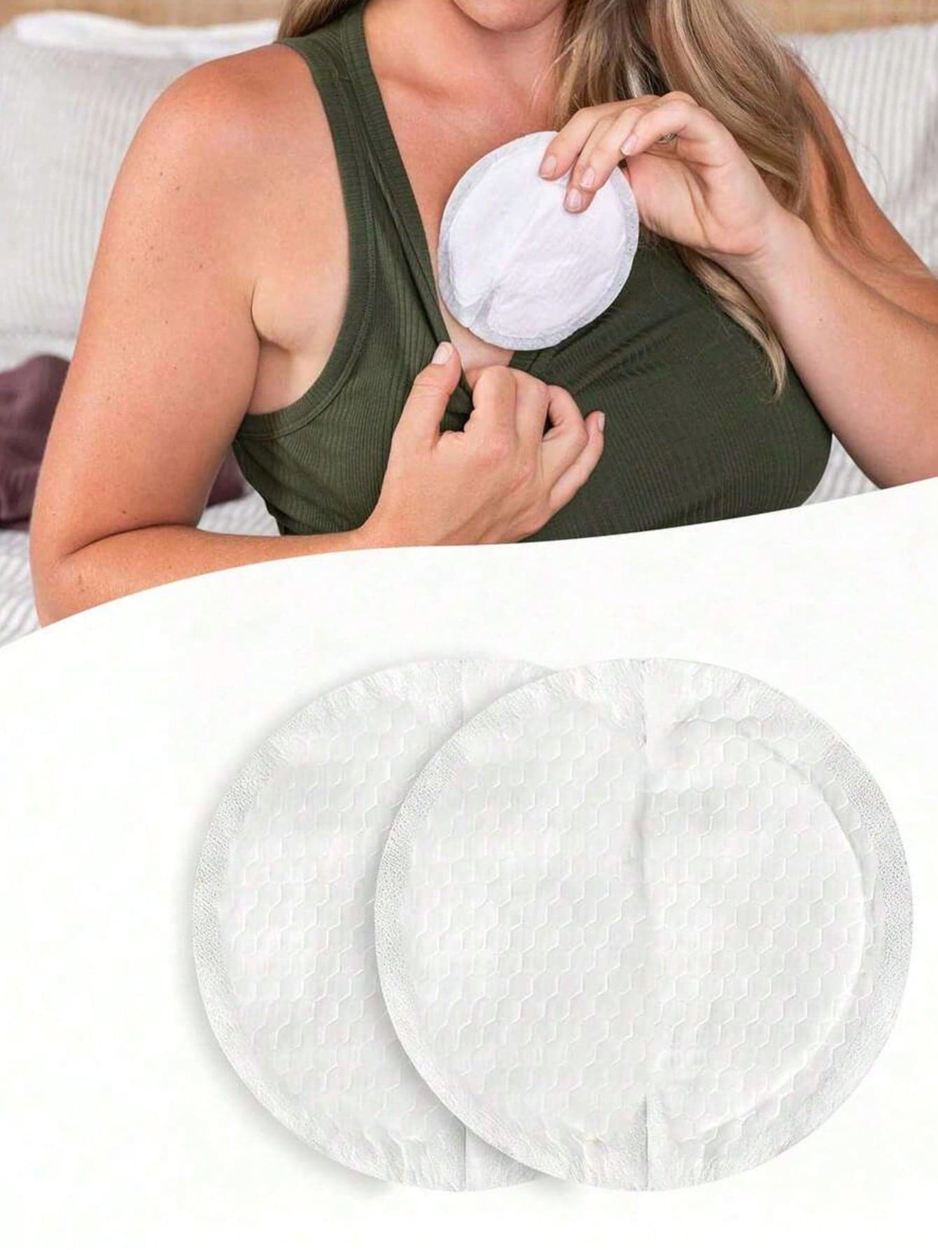100pcs/30pcs/10pcs/2pcs Minimalist Disposable Nursing Pads, Ultra-Thin/Lightweight Soft & Unrestricted Breast Pads/Travel/Travel Essentials/Disposable Use/Non-Woven Fabric Material/Suitable For All Skin Types/Swimming/Postpartum Essentials/Camping Essentials/Disposable Underwear