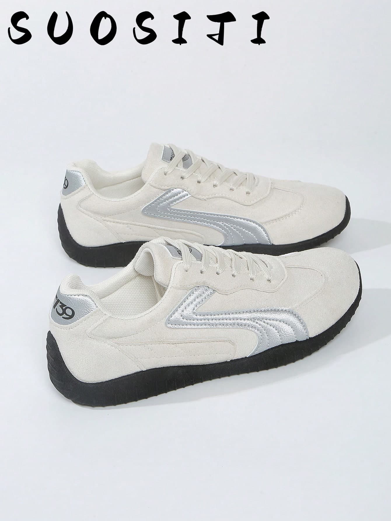 2026 Women's Lightweight Comfortable Beige Casual Sneakers For Outdoor Sports & Running