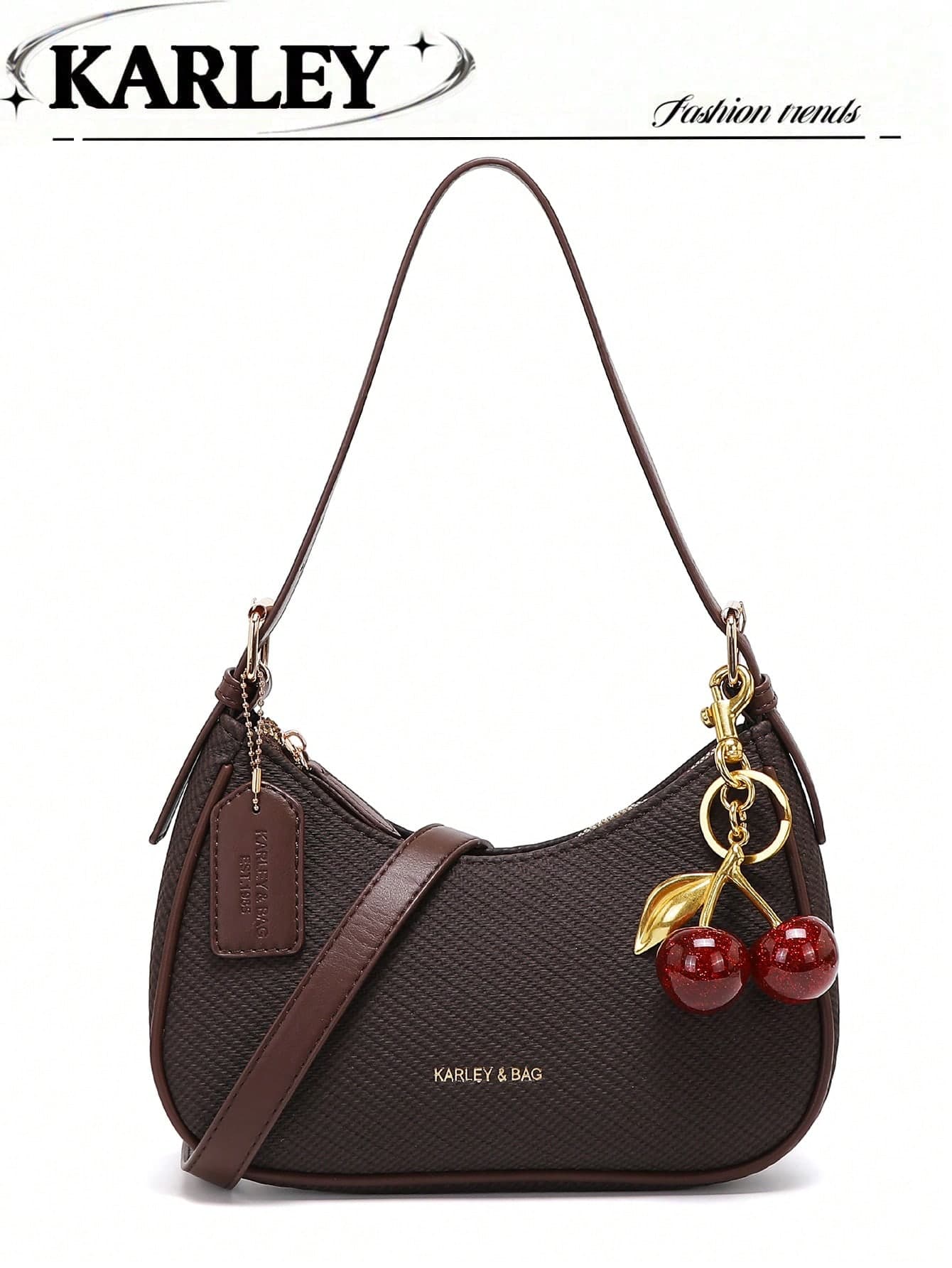 Fashionable Crescent Shoulder Bag, Y2K Underarm Bag, New Shoulder Crossbody Bag, Versatile Women Bag, Crescent Shaped Purse