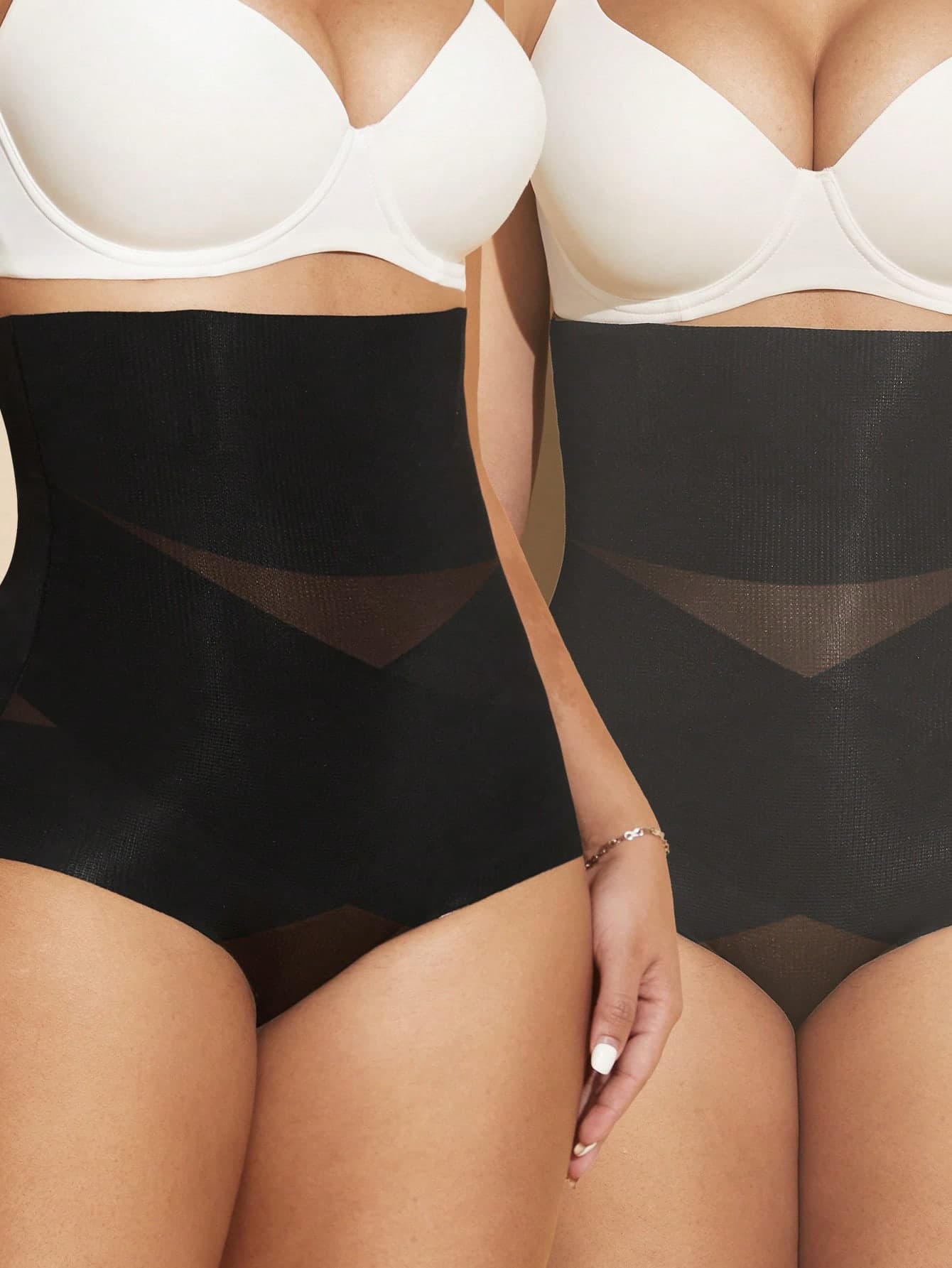 1pc Women High Waist Slim Tummy Control Seamless Comfort Body Shaper Bottomwear