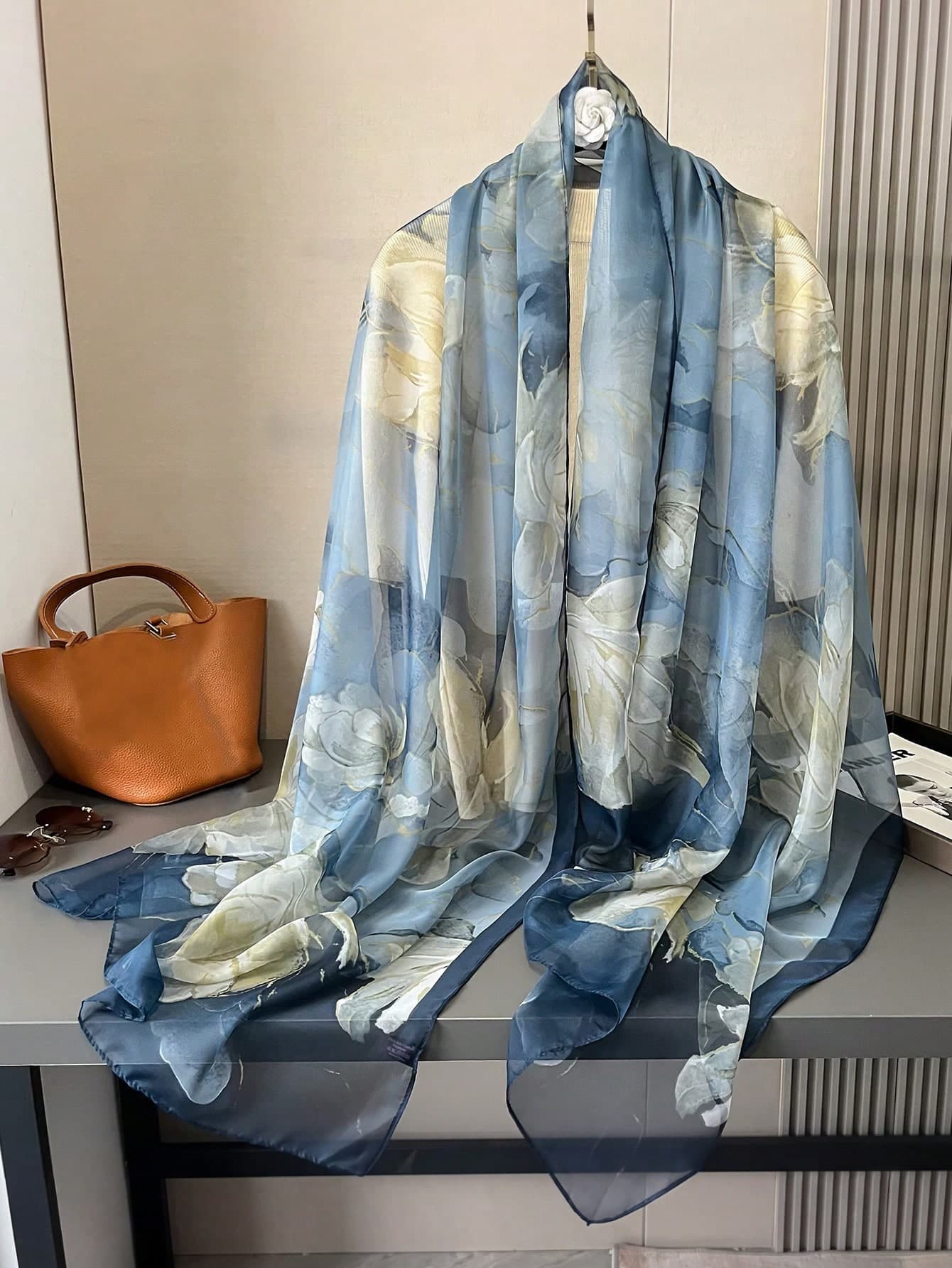 1pc Women's Chiffon Scarf, Suitable For Outdoor Activities, Leisure And Decoration. Headscarf, Headband Are Ideal Choices For Your Styling, Lightweight