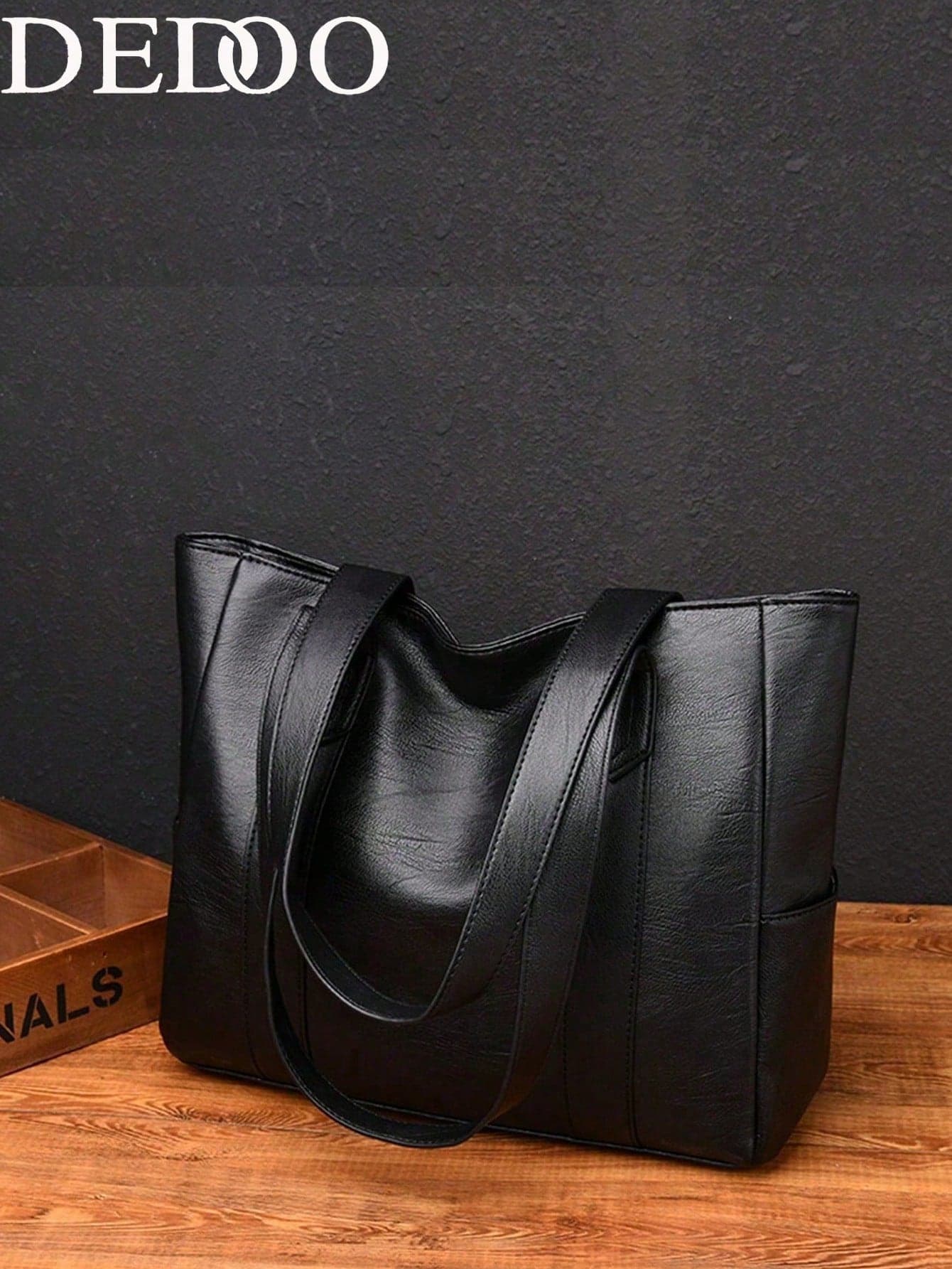 Dedoo Minimalist Handbag, Suitable For Teenage Girls, Women, College Students, Young Professionals And Office Workers. Perfect For Office, Work, Business And Commuting. Best Women's Work Bag, PU Leather Handbag, New Ladies Tote Bag, Shoulder Bag, Spacious Minimalist Handbag, Portable Tote Bag.