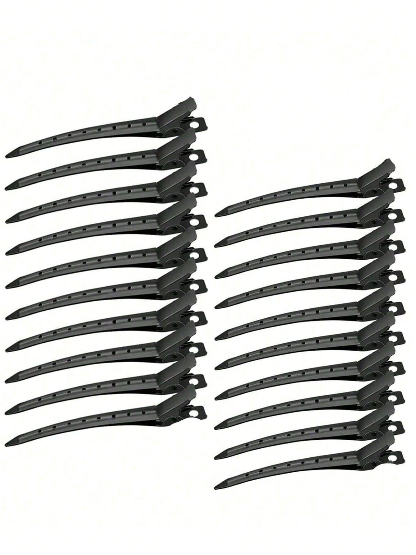 5pcs/10pcs/15pcs/20pcs Metal Sectioning Hair Clips Set, Curling Clips, Duck Clips, Alligator Clips, Metal Hair Clips, Hairstyling Tools, Hairstyling Products And Accessories, Suitable For Barbershops, Beauty Salons, Back To School Season, Travel Vacation Essentials, Hair Accessories, Backcomb, Hair Dryer, Hair, Hairstylist, Edge Brush, Styling Brush, Hair Dryer, Hairstyling Products, Hair Gel, Curling Products, Hair Cutting Scissors, Christmas, Barbershop