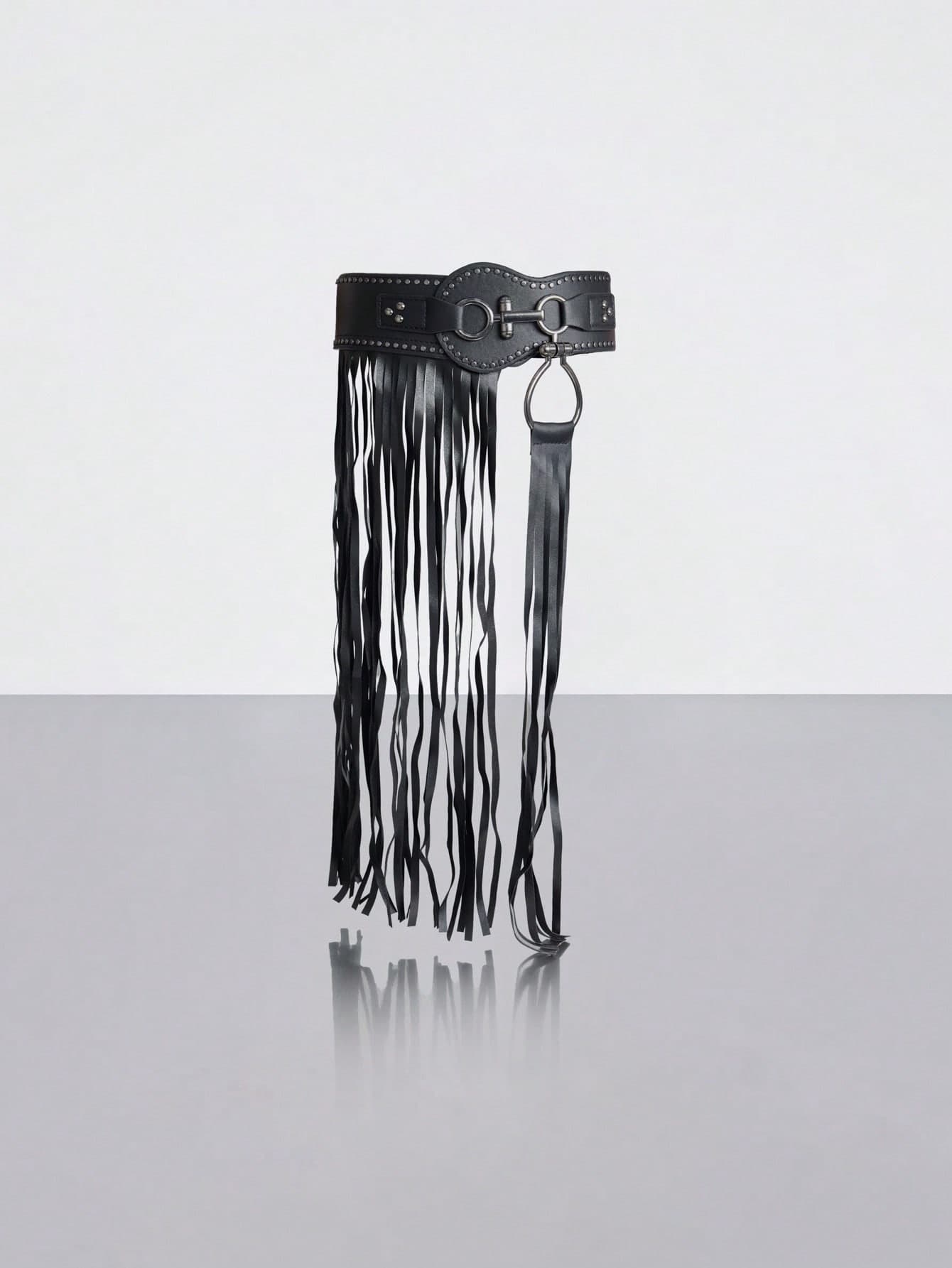 Rollcall European And American Sexy Lady Long Tassel Waist Belt, Retro Street Style Versatile Waist Strap, Suitable For Skirts, Halloween, Christmas