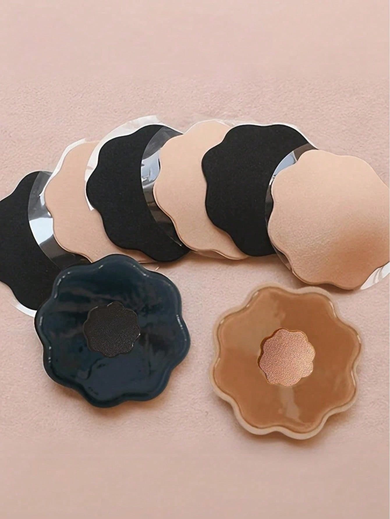 8/4/2 Packs Strapless Nipple Stickers Invisible Self-Adhesive Nipple Stickers For Women's Underwear Accessories