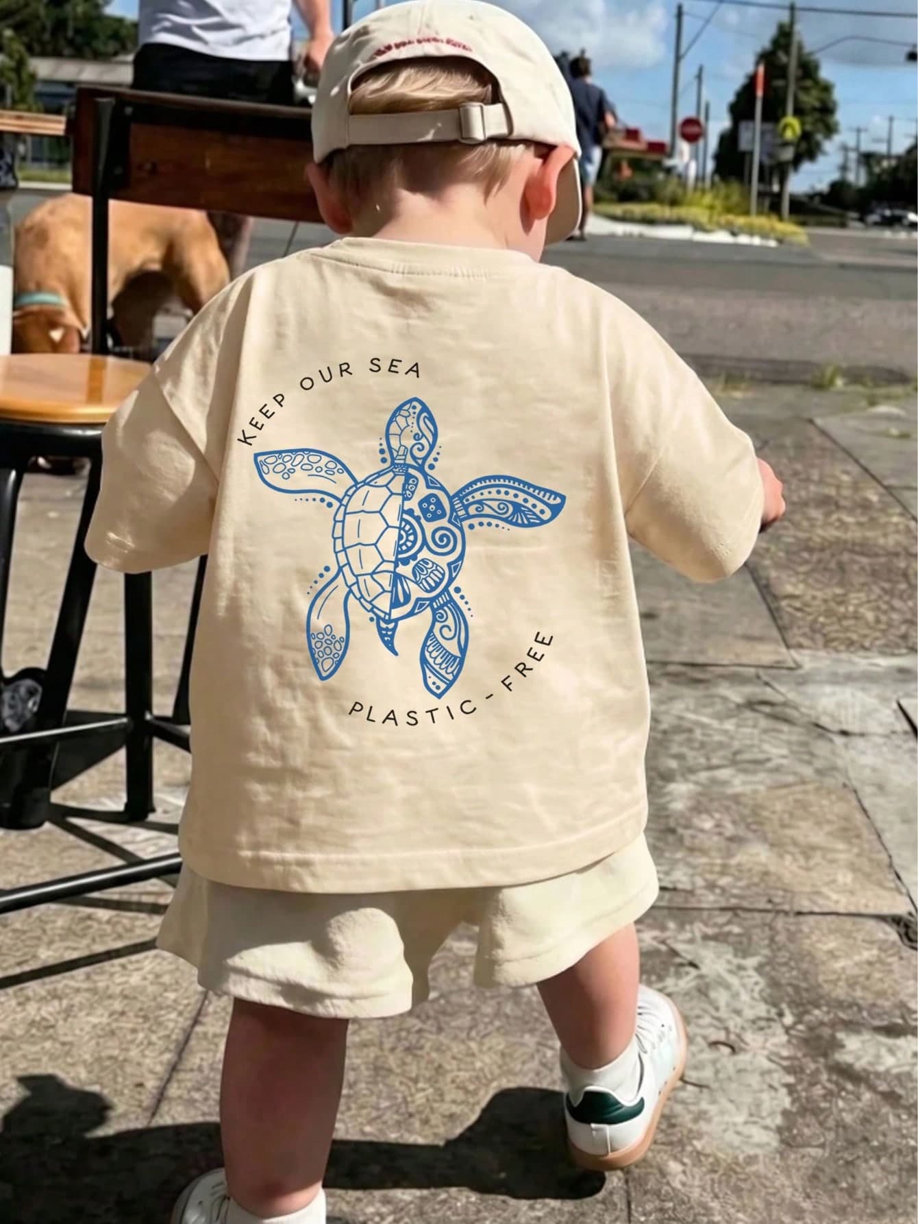 1pc Young Boy Printed Short Sleeve T-Shirt, Student Summer Casual Top, Gift For Kids