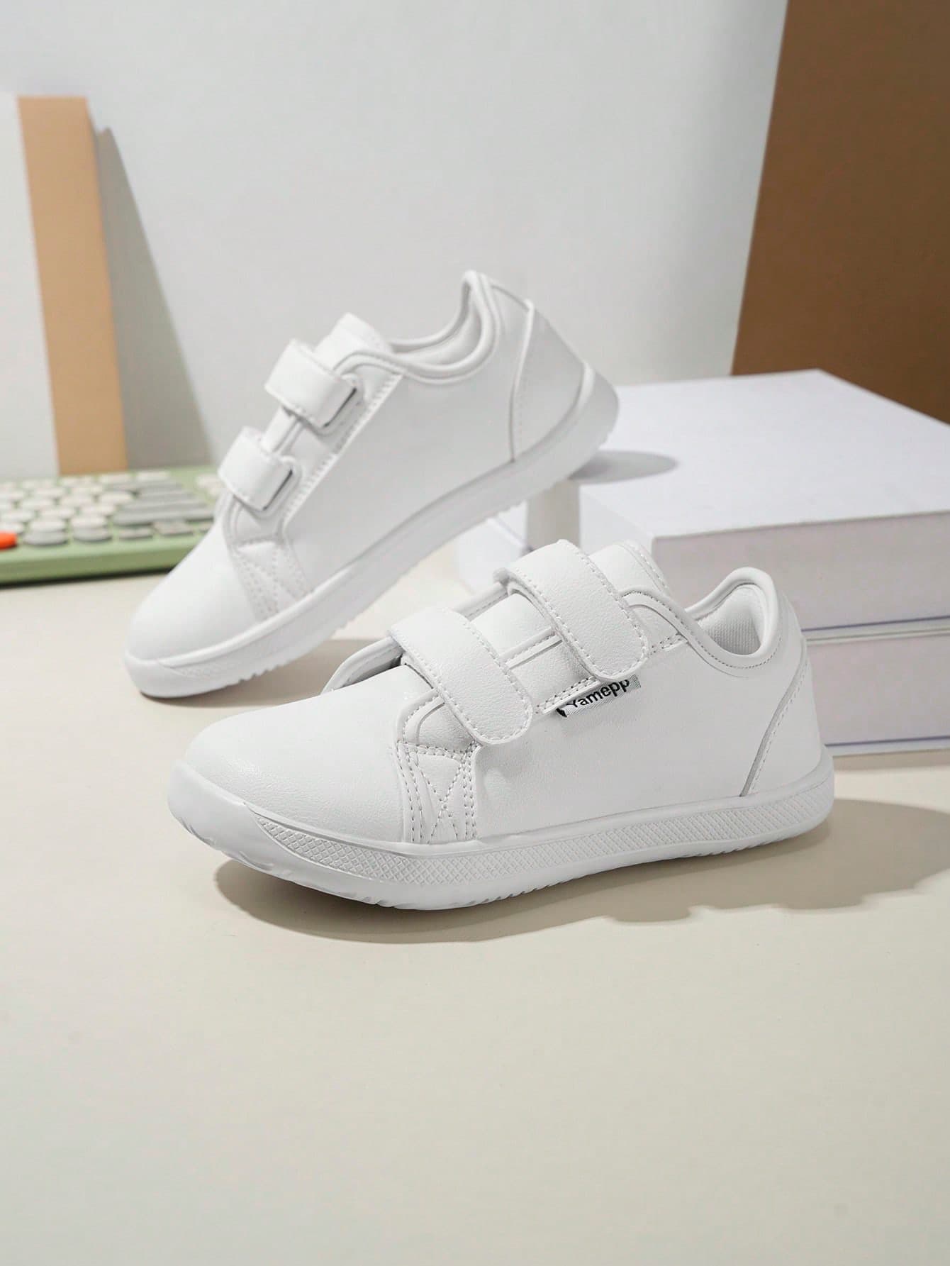 Children's New Fashion Patchwork Sports Shoes, Classic Wide Toe Box Solid Color Versatile Casual Sneakers For Boys And Girls, Suitable For Outdoor, Party, Gathering, Travel And Vacation
