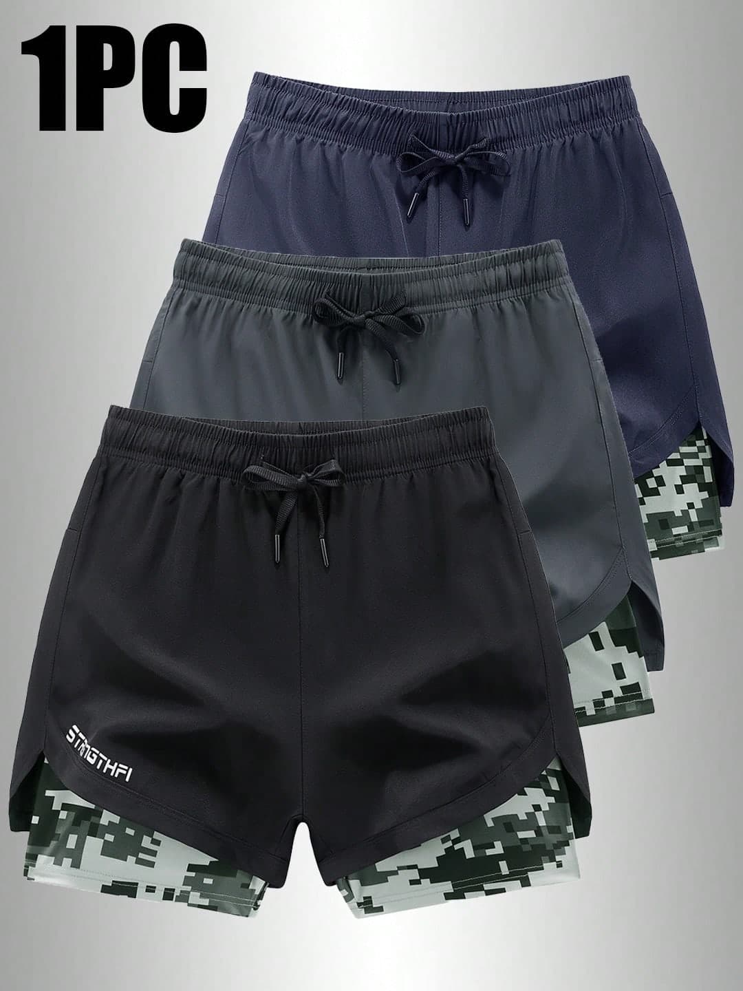 Men's Basketball Shorts Loose Fit Athletic Shorts Drawstring Elastic Waistband Outdoor Running Gym Casual Sports Shorts