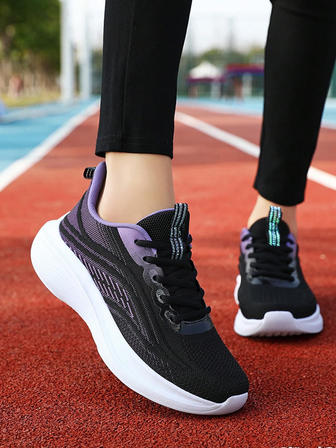 STARNOVO [Runs Small Half Size] Double Star Women's Road Running Shoes Casual Sports Shoes, Lightweight Comfortable Outdoor Travel Walking Shoes Women's 2026 Spring/Summer New Lightweight Mesh Breathable Travel Shoes Popular Versatile Running Shoes