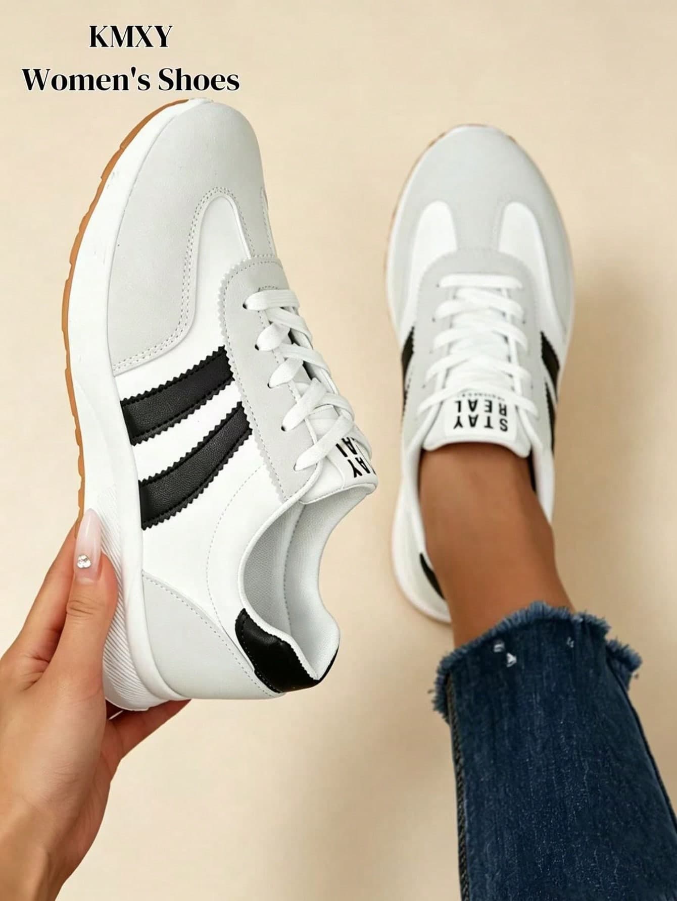 Sneakers For Women Retro Fashion Sneakers Casual Shoes For Walking Tennis Classic Non-Slip Comfort Shoes