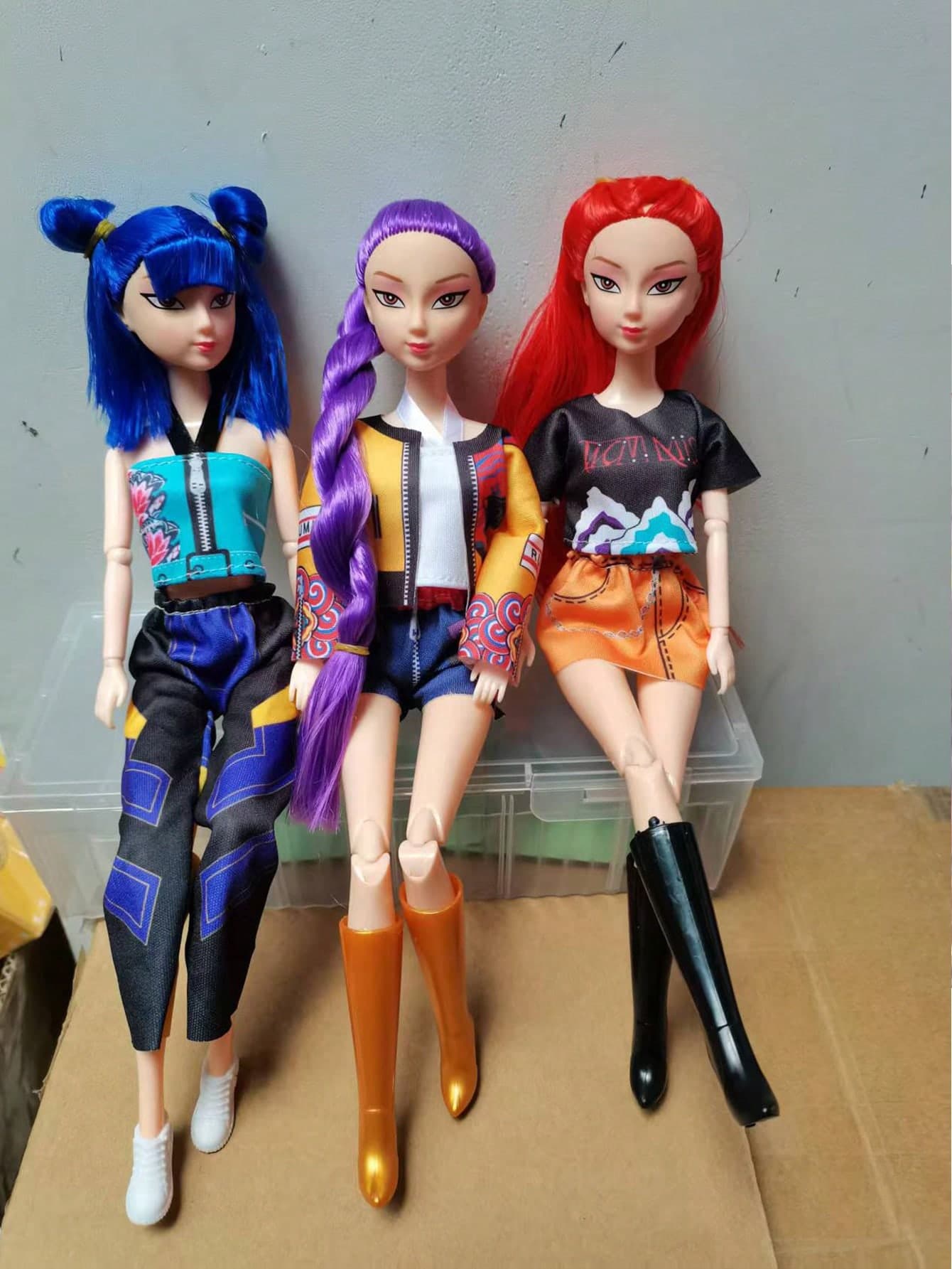 Hasbro K-POP Witch Hunt Girl Group Plush Doll, Korean Girl Group Cute Stuffed Doll, Adorable Collectible Plush Figurine For Girls Teens And K-POP Fans, Perfect As Birthday Gift, Party Gift, Back To School Gift And Easter Holiday Gift.
