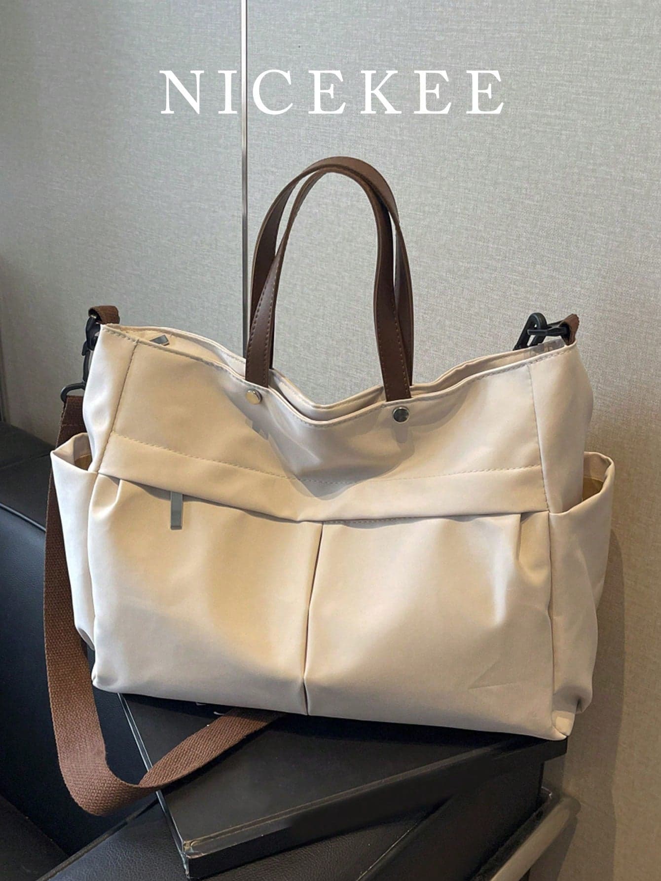 Vintage Classic Fashion Casual Minimalist High-Quality Handbag, Suitable For Commuting, School And Daily Shopping