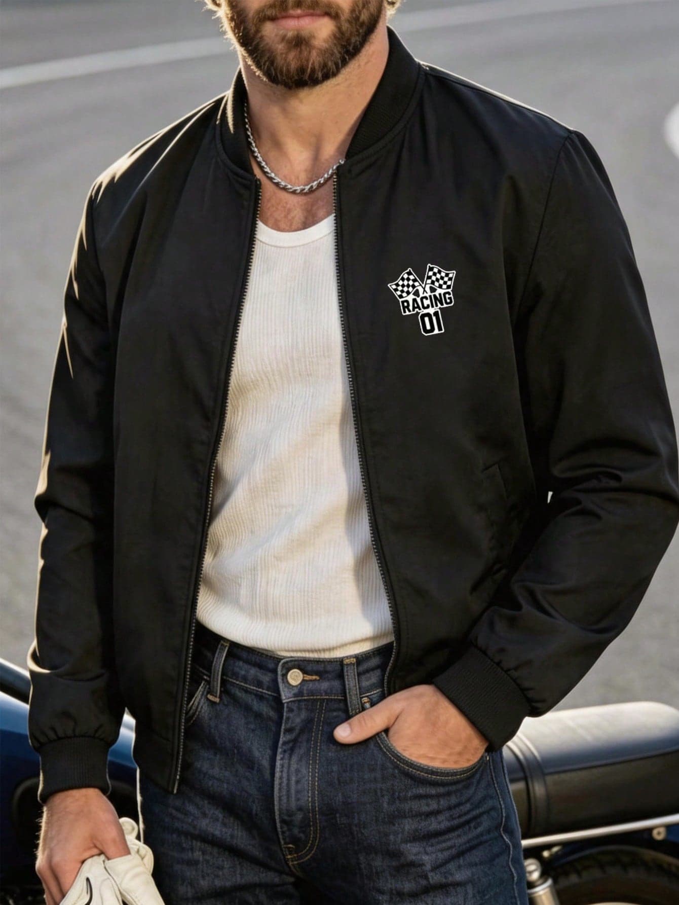 Men's Autumn/Winter Casual Sports Jacket, Outdoor Minimalist Daily Jacket Coat
