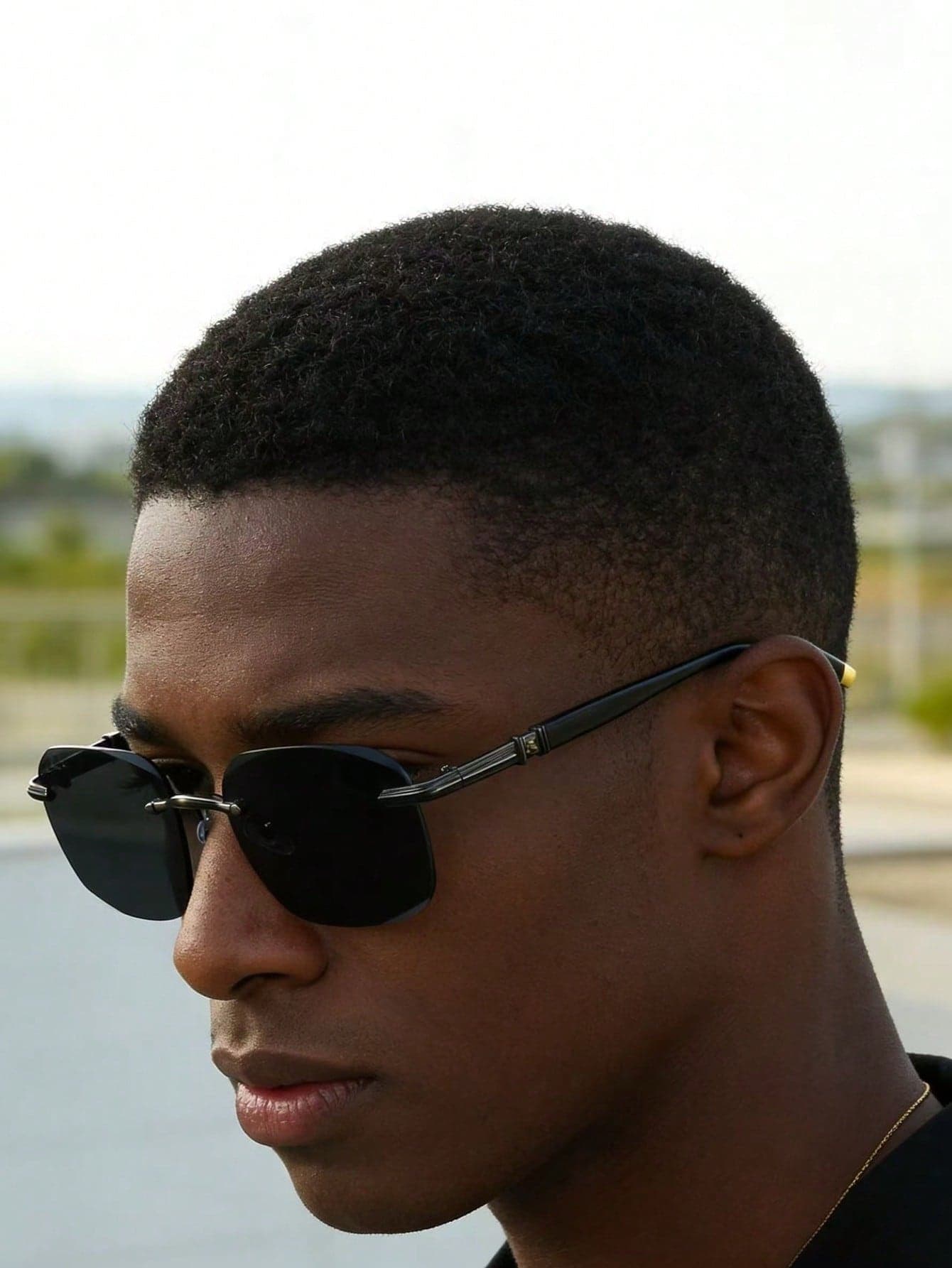 1 Pair Men's And Women's Fashion Retro Rectangular Glasses, Made Of High-Quality Materials, Lightweight And Comfortable, Luxury Brand Designer Eyewear. Fashion Tropical Beach Vacation, Vacation Wear, Classic Driving, Fishing, Travel, Shopping, Outdoor Sports, Tourism, Camping, Mountain Climbing, Casual Protective Eyewear, Anti-Glare, .