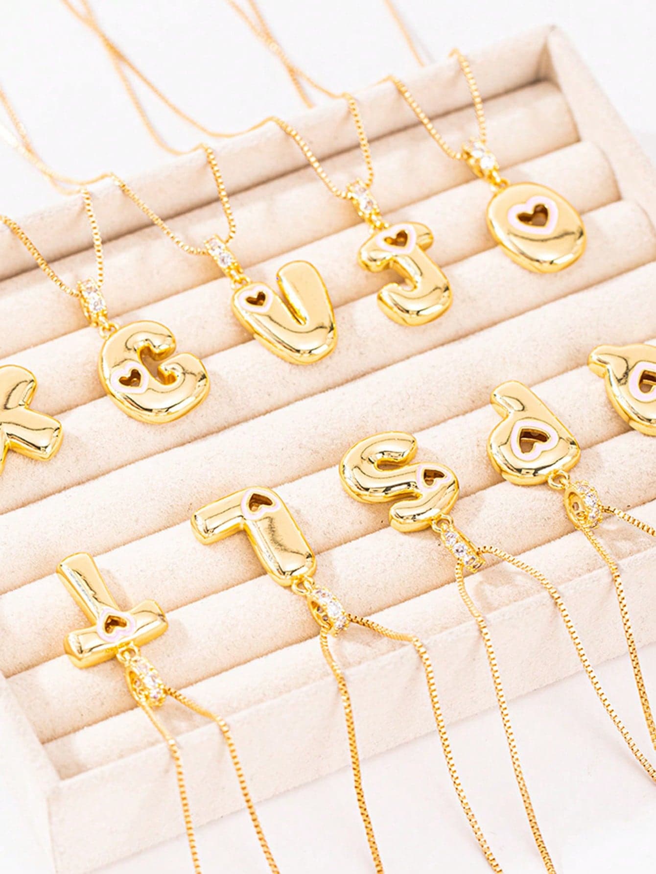 1pc Stylish And Simple Women's Necklace With 26 Letter Pendant (A-Z Capital Letters). Suitable For Everyday Wear, Unisex, And As A Gift For Friends.