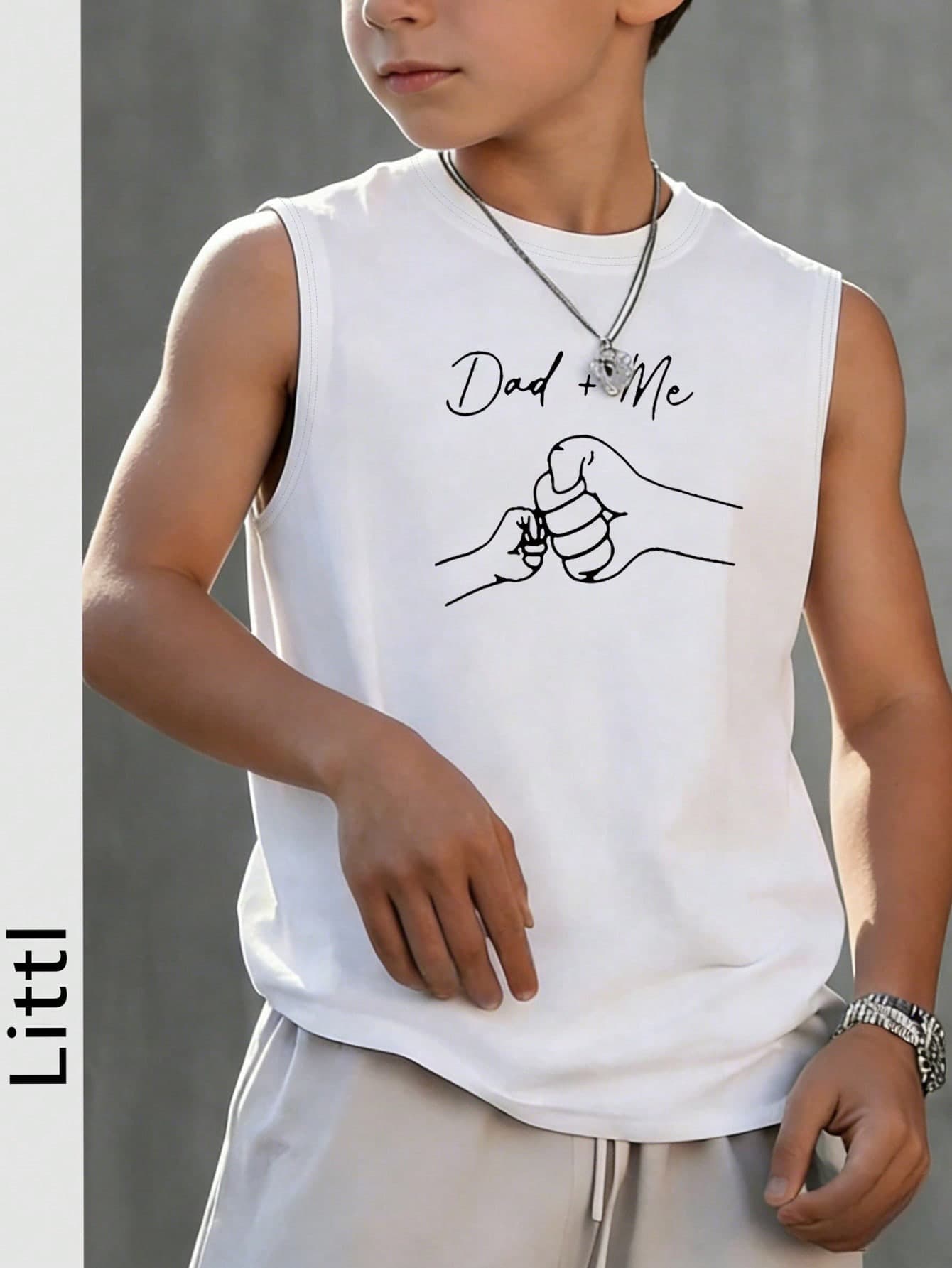 Boys & Teenage Students Casual Crew Neck Sleeveless Tank Top, Cool & Stylish, Spring/Summer