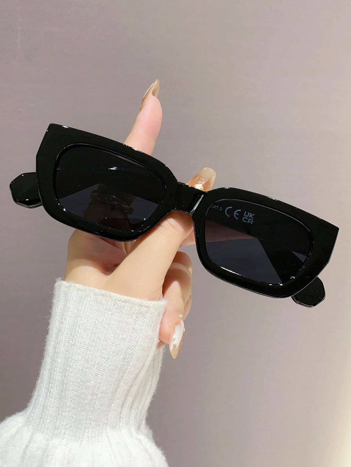 1pc Ladies' Plastic Square Decorative Fashion Sunglasses Beach Sun Glasses Beach Accessories For Women Sun Glasses Sunglasses Shades Basics And Suit For Sweater Jeans Sweatpants Hoodie Jackets Dress And Long Sleeve Shirt Fashionable Shade Elegant Outfit Family Outings Travel Vacation Holiday For Summer Beach Vacation,Outdoor,Travel