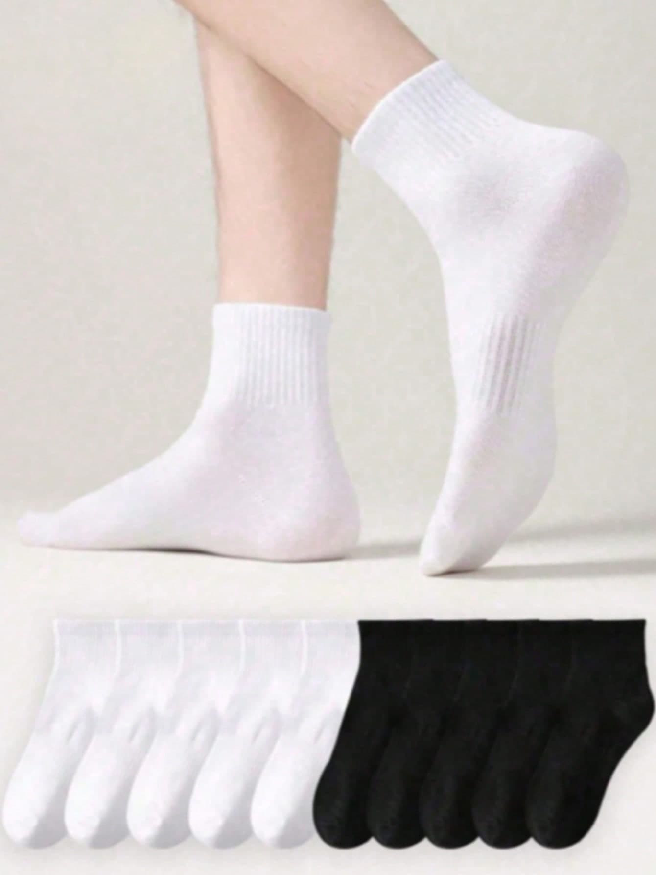 10 Pairs High Quality Men's/Women's Short Socks, Breathable Nylon Sports Socks, Mesh Design, Casual Sports Summer Thin Short Socks, Size 36-46 1/5/10/20/Pairs