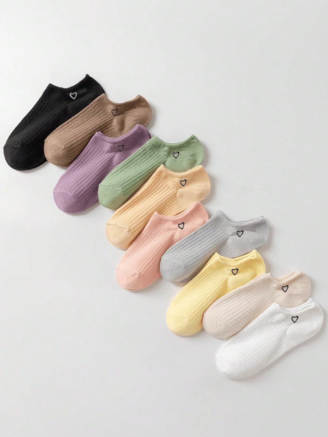10 Pairs Random Style & Color Candy-Colored Single Hook Dopamine Style Women's Hair Accessories, Couple Multi-Function Daily Outfit Accessories