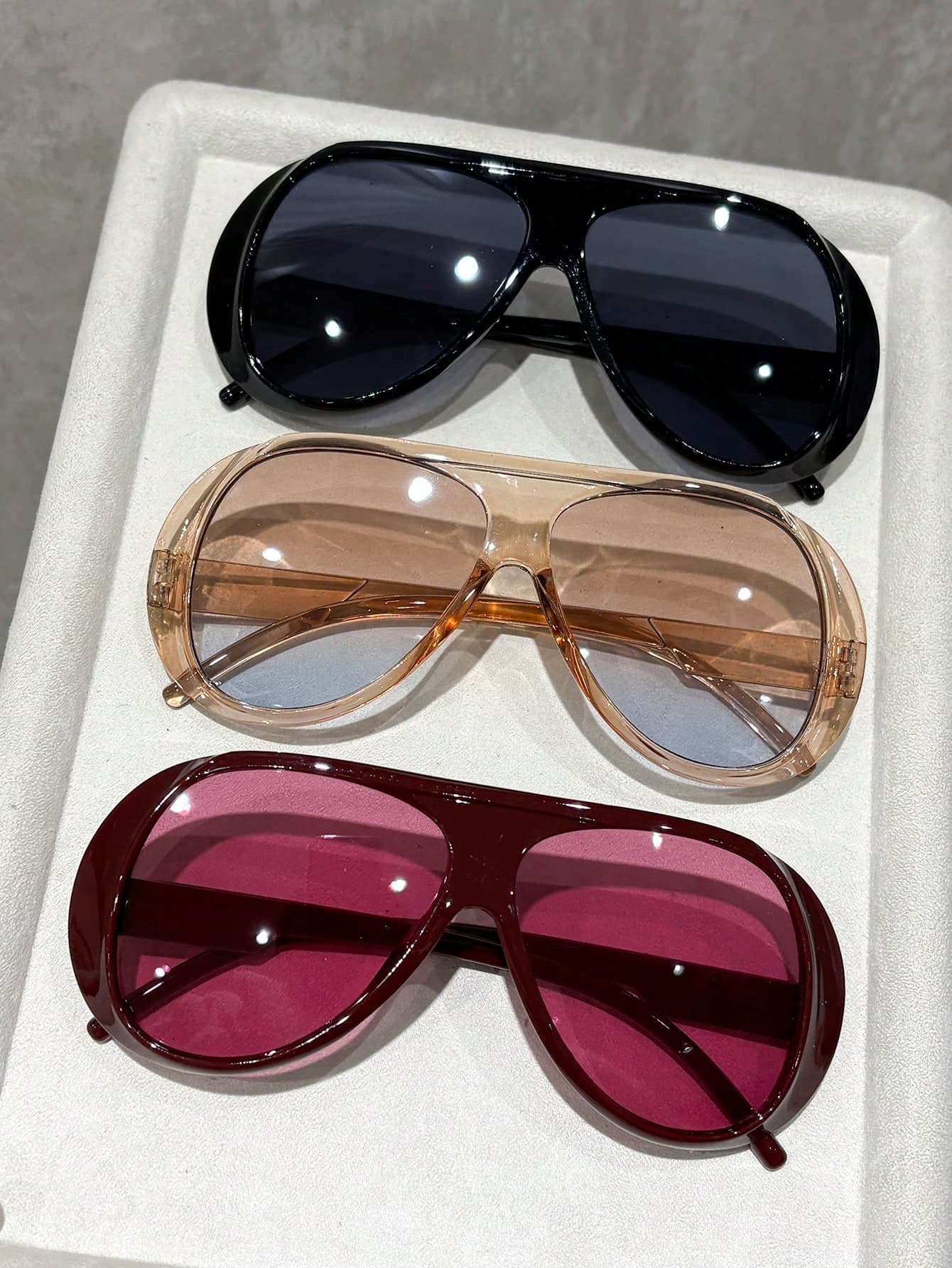 3/4 Pair Women's Plastic Leopard Print Aviator Full Frame Tinted Lens Glasses, Ins Style Popular Design, Perfect Blend Of Modernity And Vintage Charm, Fashion Eyewear, Suitable For Street Photography, Outfits, Vacation Style, Travel And Other Occasions, Fashion Accessory