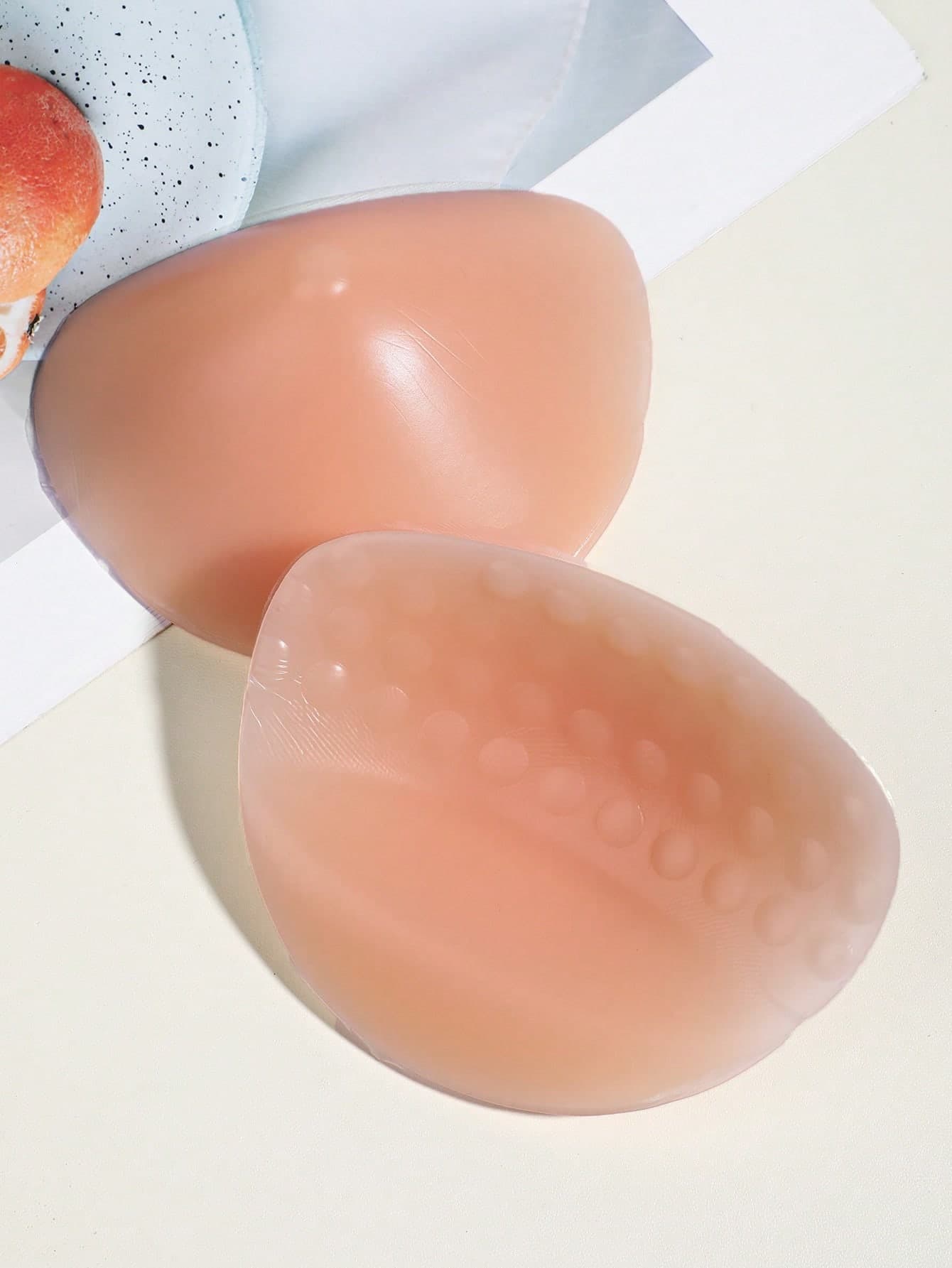 Soft Artificial Breast Forms Body Curve Enhancer Realistic Fake Boobs Inserts For Daily Wear Photography