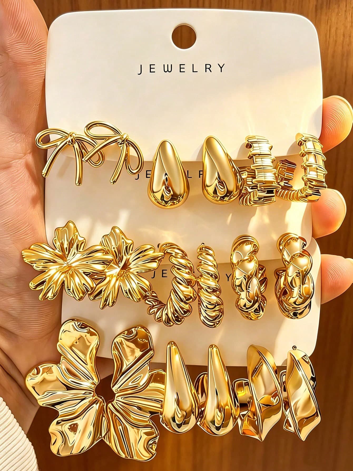 6-18pcs New Fashionable CCB Earrings, Suitable For Daily Wear All Year Round