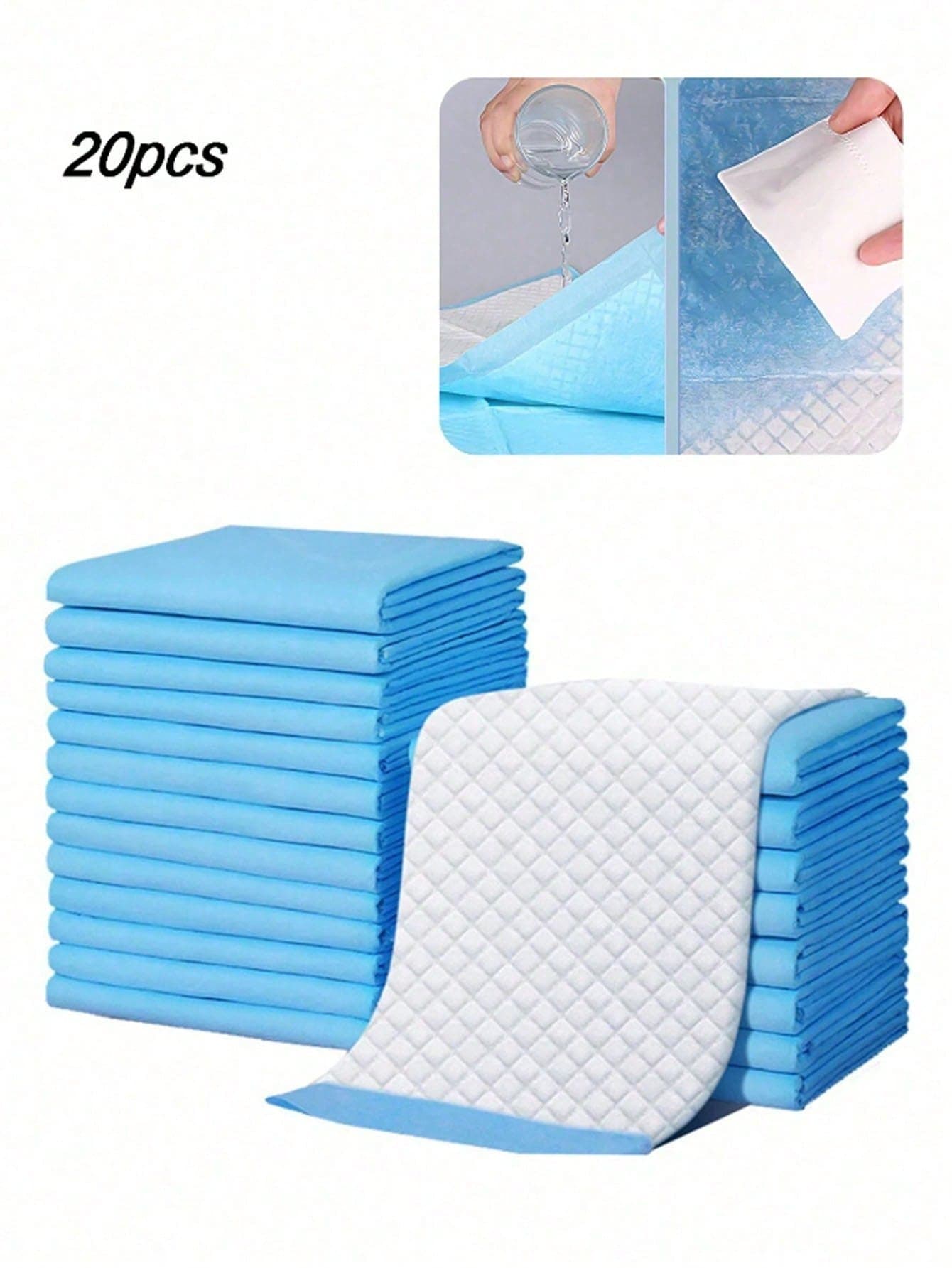 Disposable Incontinence Pads For Women - Adult, Elderly, Postpartum Care And Pet Use Leak-Proof Pads - Super Absorbent Waterproof Protection
