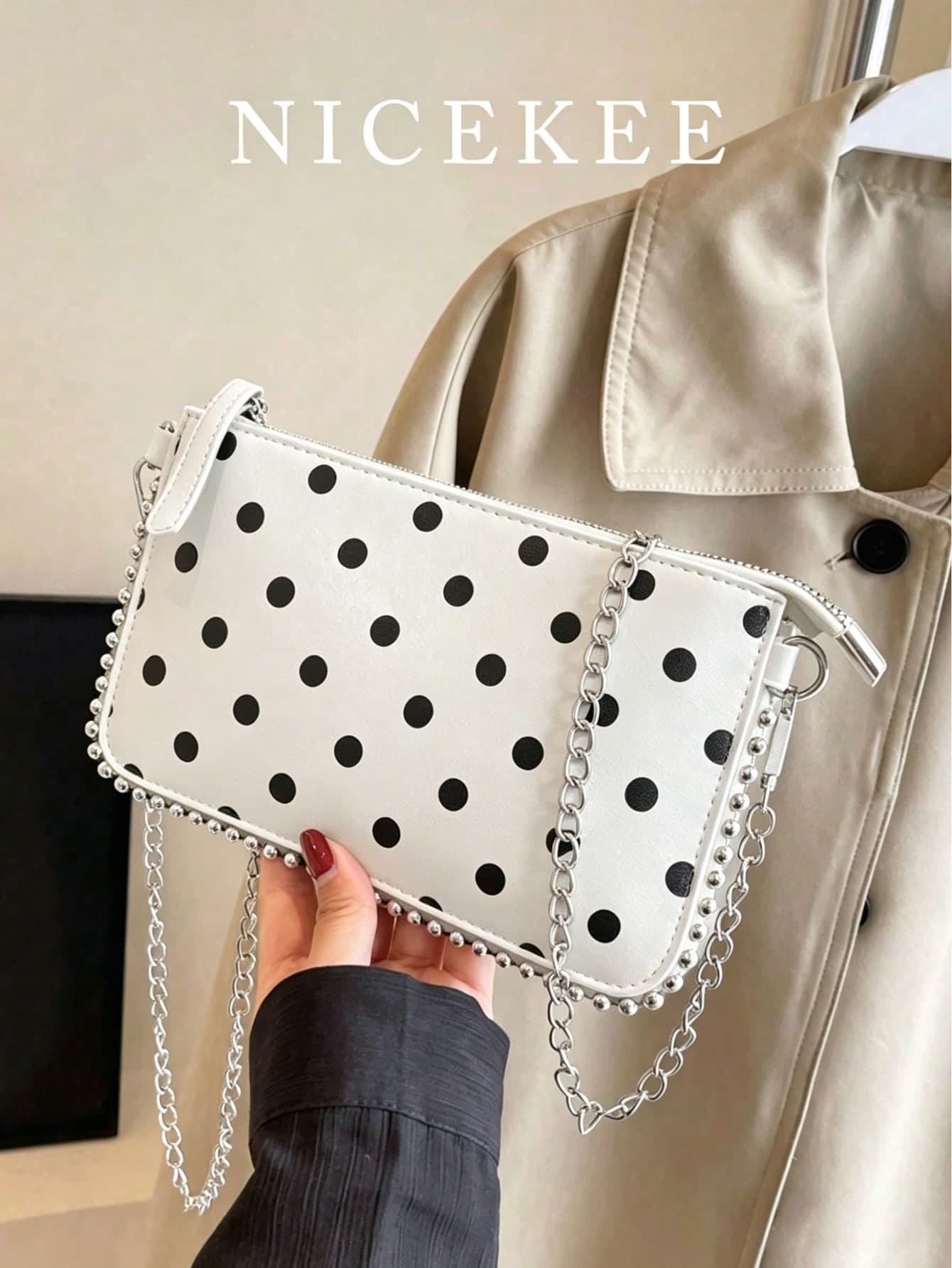 Retro Simple Artificial Leather Solid Color Women's Messenger Bag, Fashionable And Stylish Personalized Shoulder Bag, Suitable For Daily Matching.