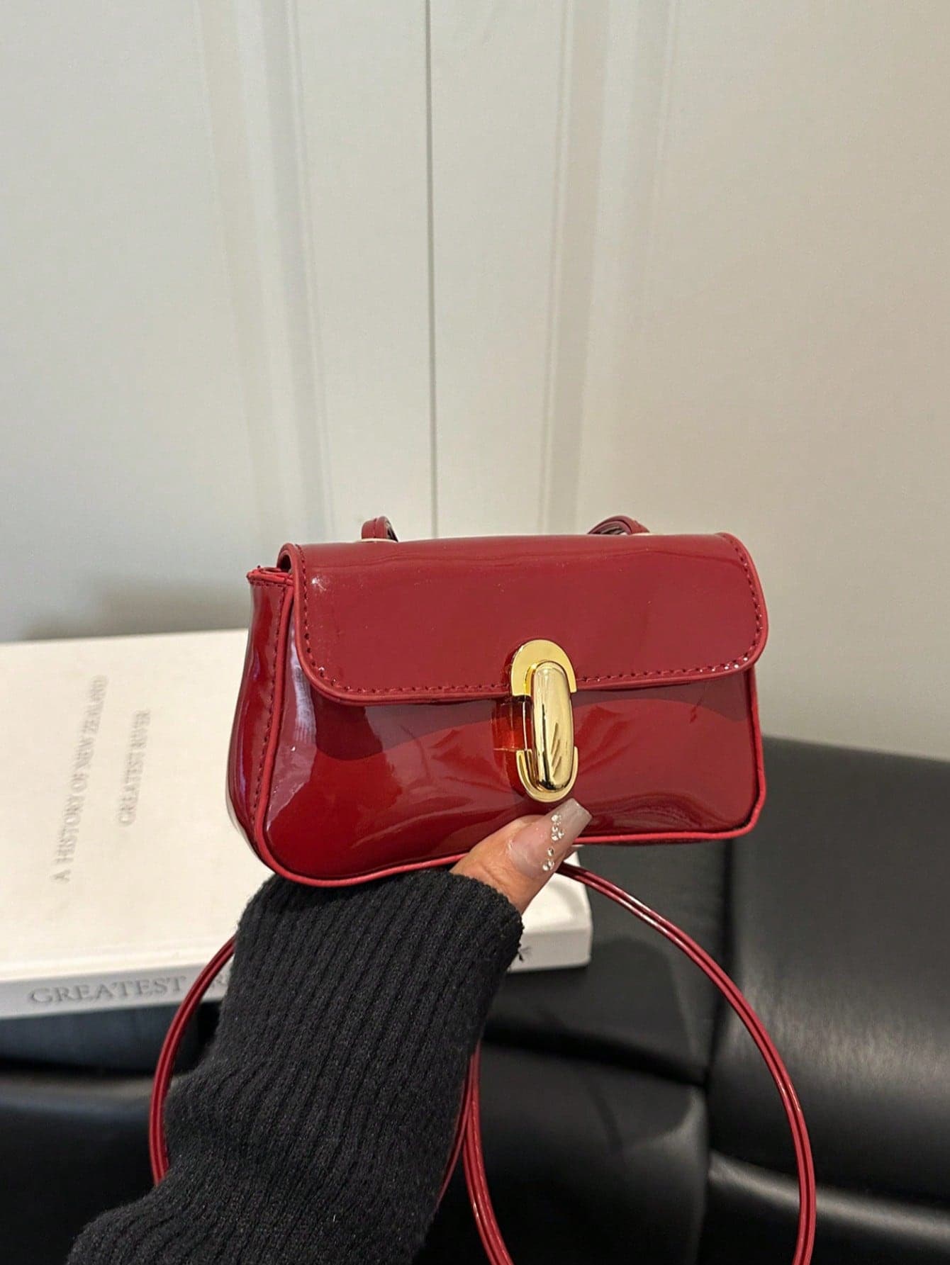 Women's Vintage Faux Leather Flap Decor Shoulder & Crossbody Bag, Versatile Classic Commuter Handbag For Dating, Outings, Parties And More
