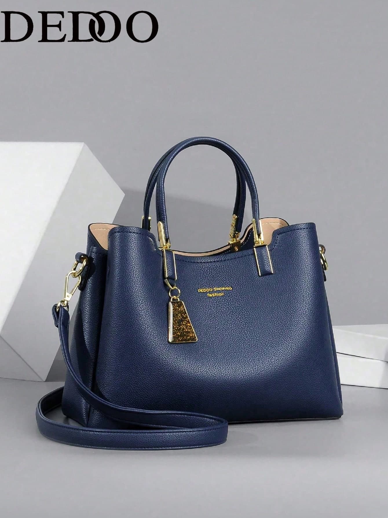 Dedoo Luxury Fashionable Multi-Function Large Capacity Shoulder Tote Bag, Elegant Women Handbag