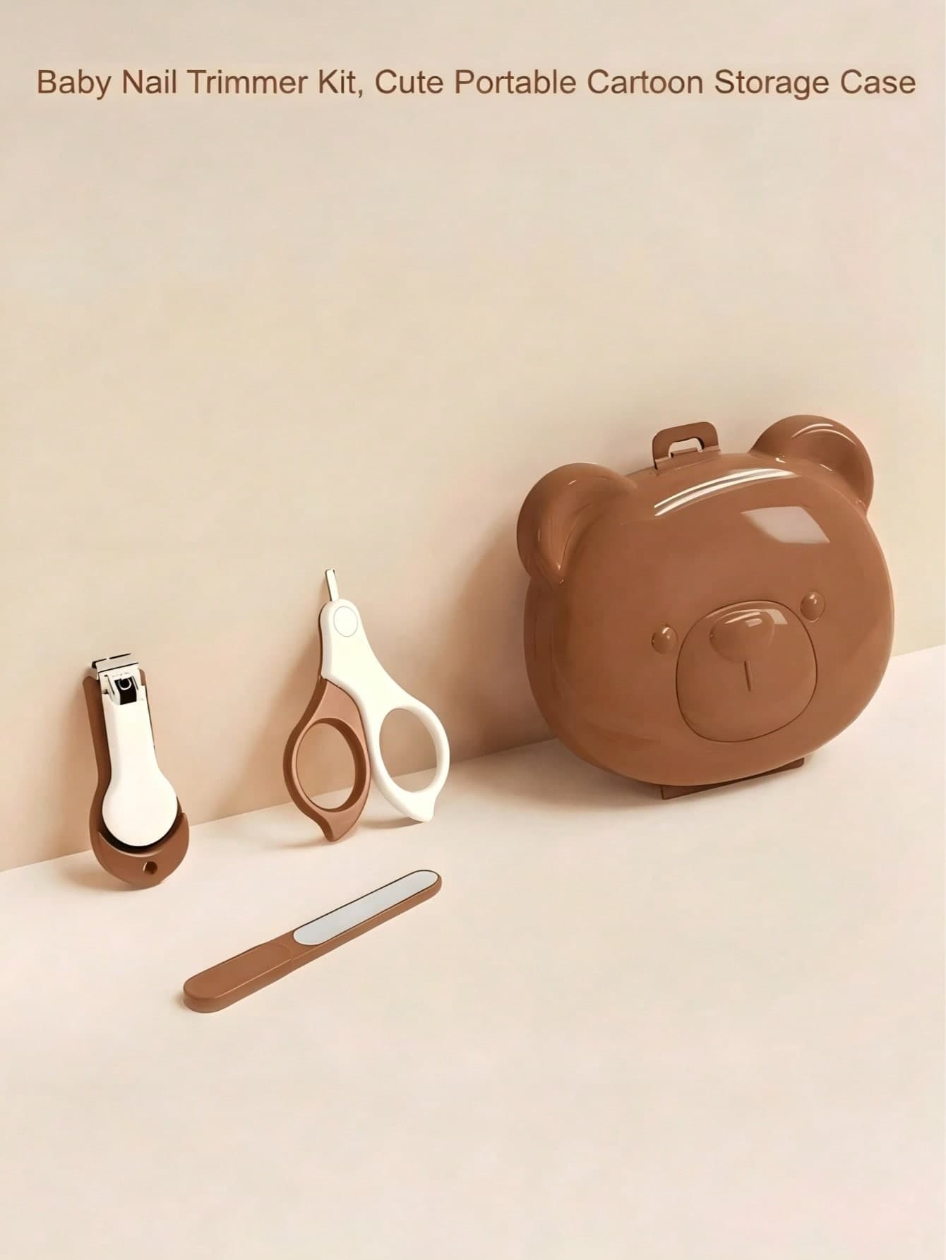 Children's Nail Care Set Baby Nail Clipper/Nail File/Nail Scissors (Tweezers Not Included)