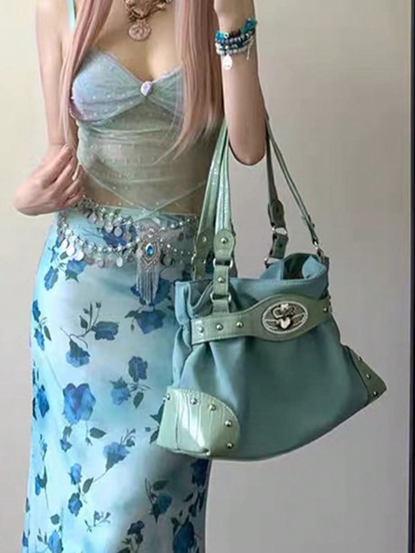 Back To School Leopard Print Tote Bag, Large Capacity Student Shoulder Bag, Reversible Underarm Bag, Suitable For College Students