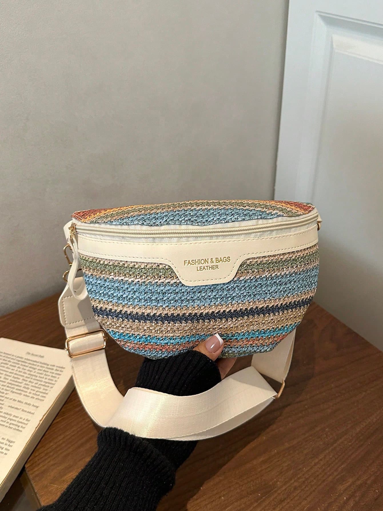 Fashionable Waist Bag Chest Bag Minimalist Style Student Bag Back To School