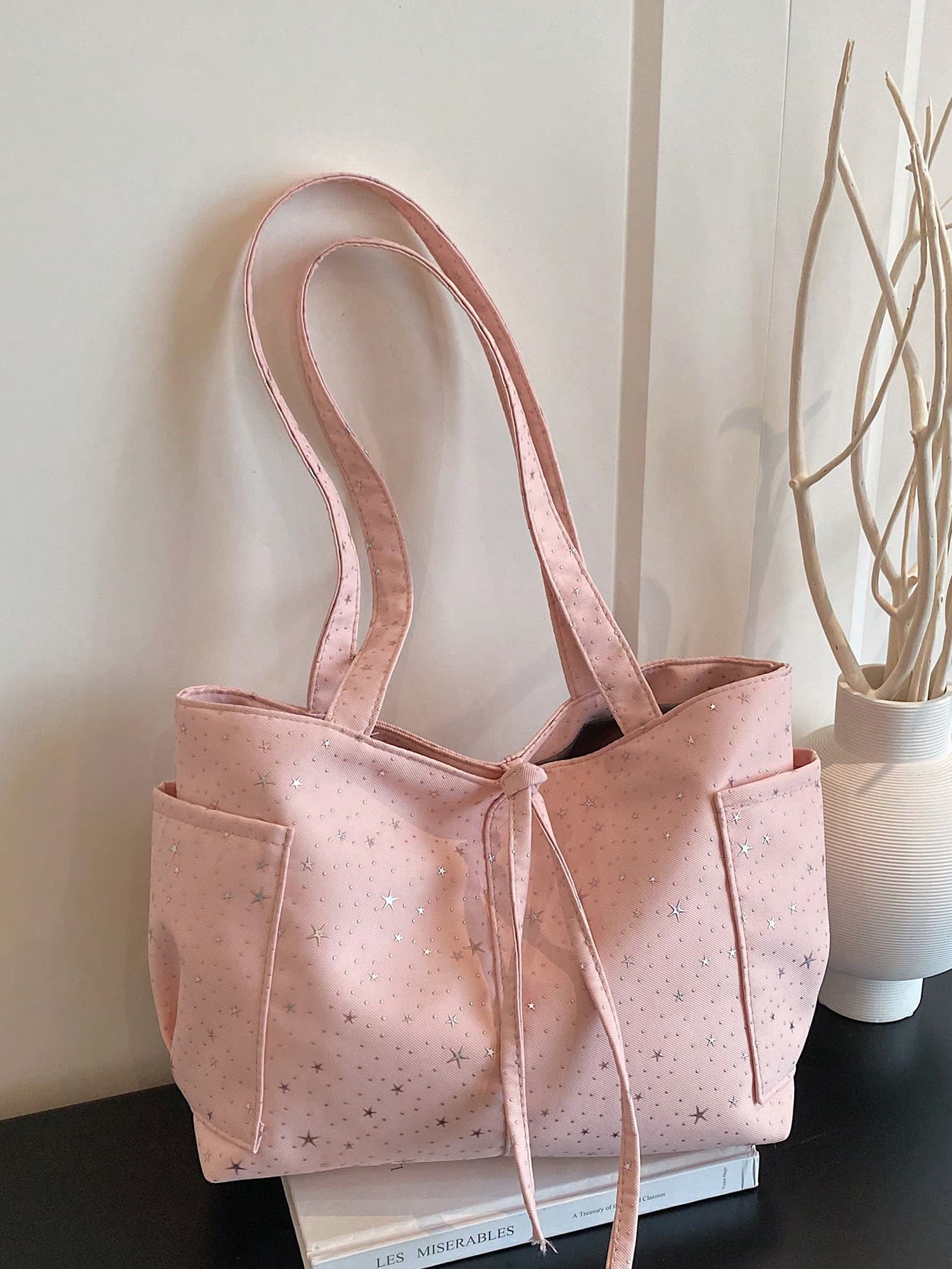 Premium Large Capacity Handbag For Women, Fashionable Versatile Casual Minimalist Commuter Shoulder Tote Bag