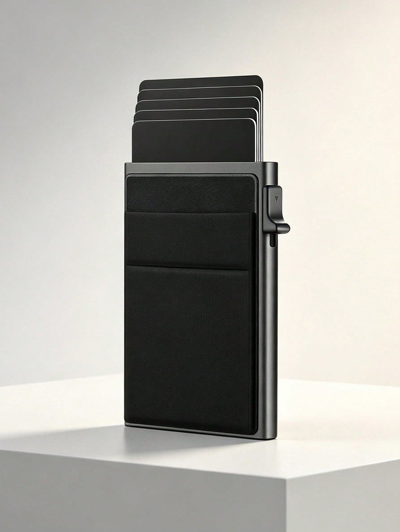 1, Men's Automatic Pop-Up Ultra-Thin Minimalist Wallet - Men's Ultra-Thin Credit Card Holder, Minimalist Men's RFID Wallet, Ideal Gift For Men