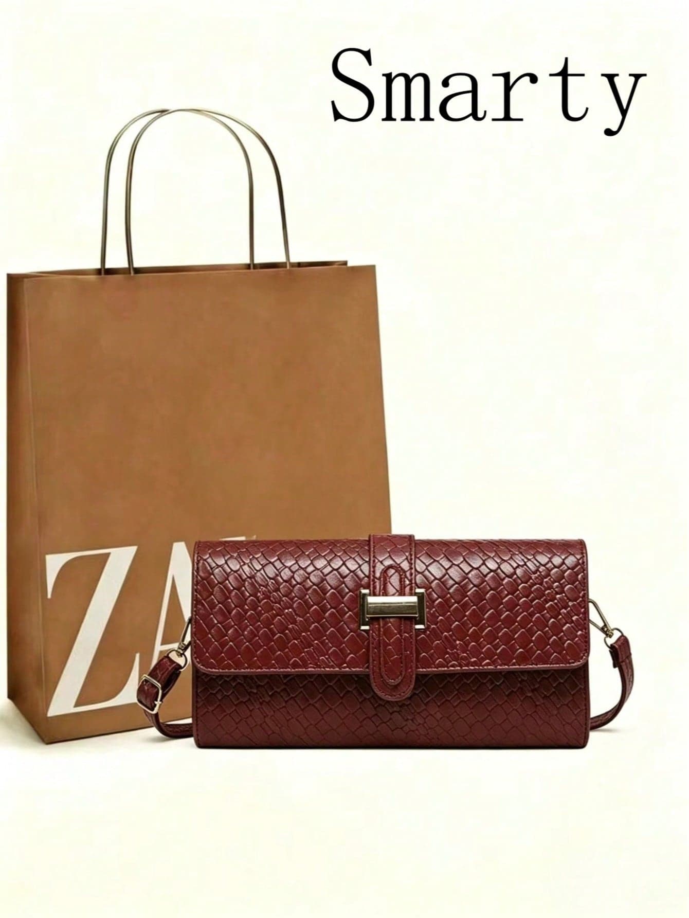 Fashionable Minimalist 2026 New Niche Design Premium Texture Versatile French Vintage Shoulder Crossbody Bag