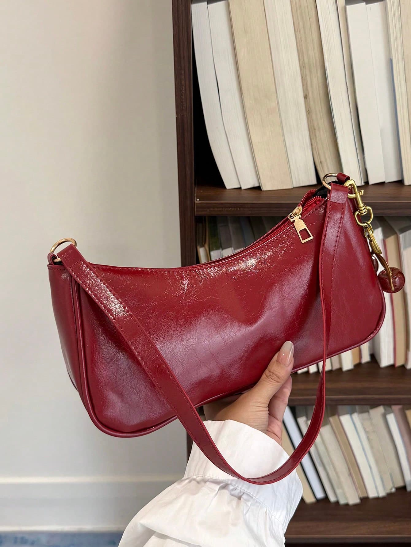 New Fashion Versatile Shoulder Bag, Women's Underarm Handbag