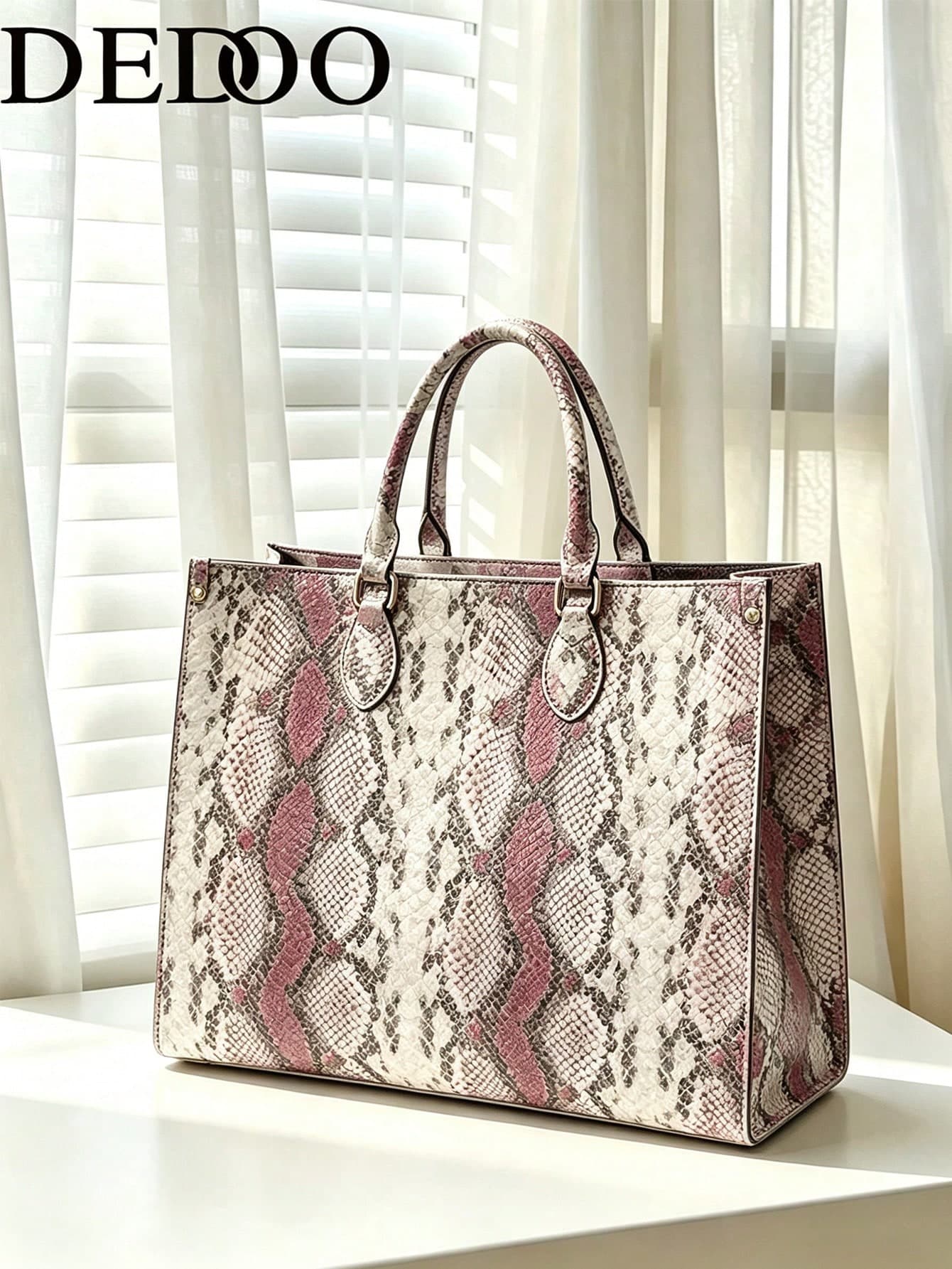 Hot-Selling New Fashion Handbag Set (2pcs), Large Capacity, Scratch-Resistant, Wear-Resistant, Waterproof Fabric, Suitable For Travel And Daily Shopping