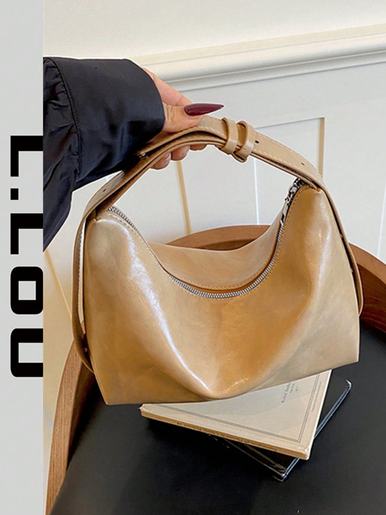 2026 Summer New Large Capacity Fashion Textured Shoulder Crossbody Bag Retro Niche Design Underarm Bag For Women
