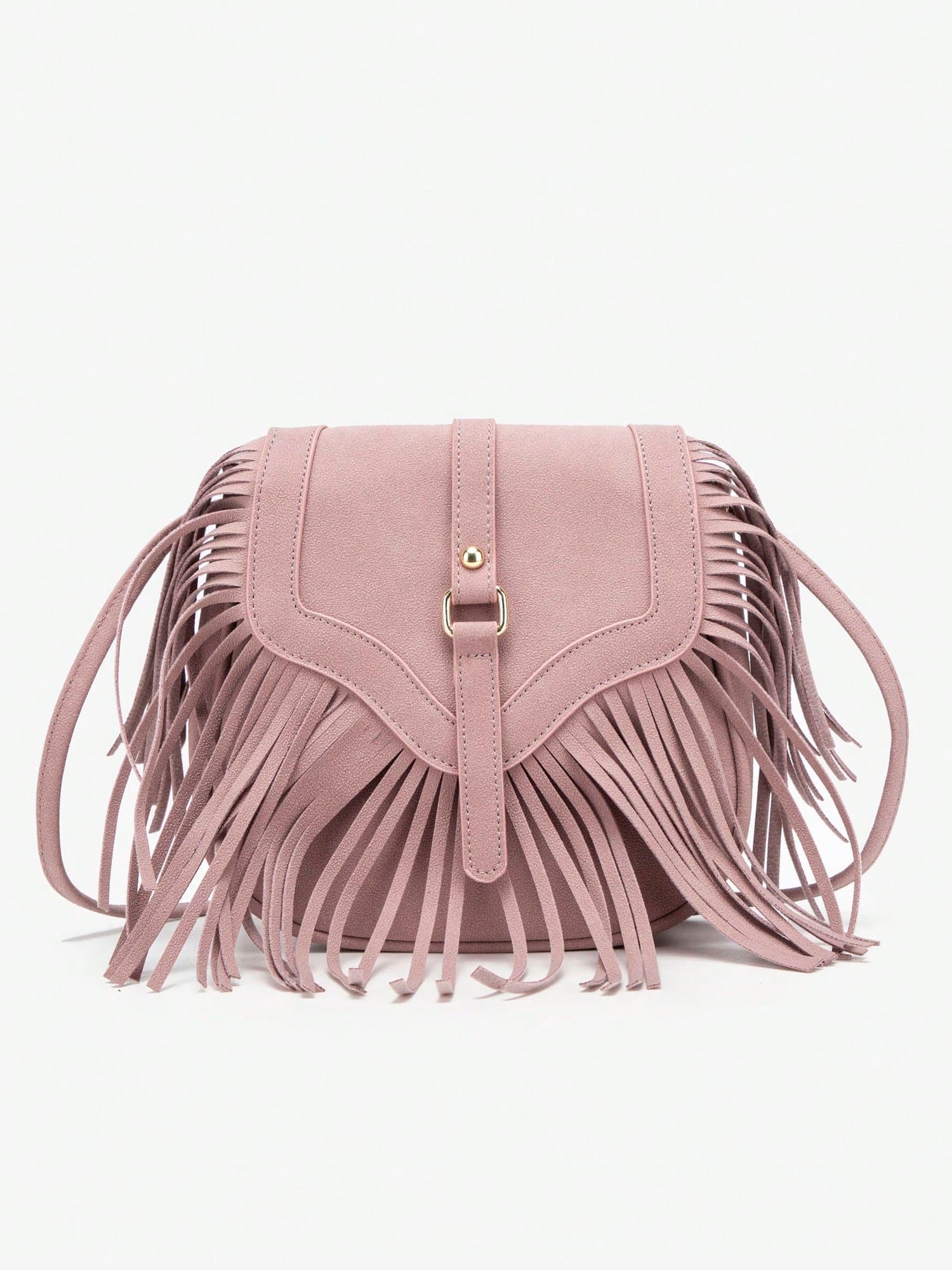MIYIN Women's Fashion Envelope Bohemian Style Crossbody Bag, PU Flap Tassel Small Handbag Shoulder Bag, Street Vintage Personalized Tassel Multi-Layer Crossbody Bag, Suitable For Street, Party, Gathering, Western Style Occasions, Perfect For Rodeo Performances And Other Occasions.