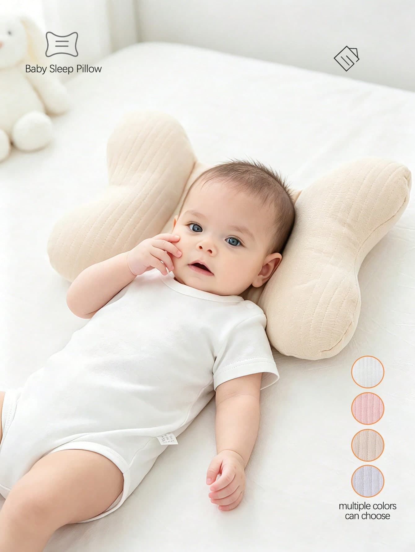 1pc Baby Shaping Pillow, Baby Supplies, Newborn Essential Pillow, Newborn Pillow, Birth Soft Cushion
