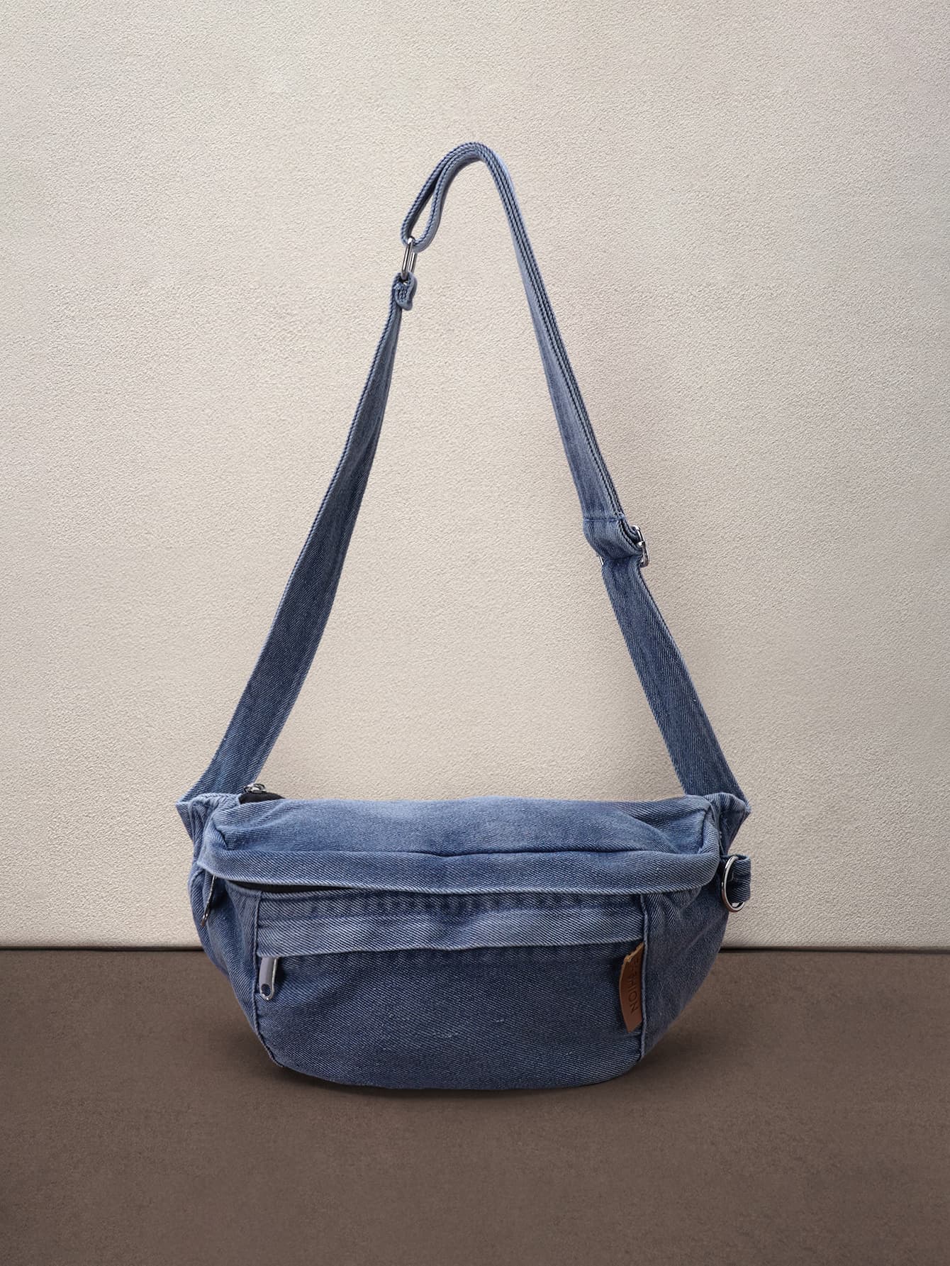 Hatastic Women Fashion Solid Color Versatile Casual Fanny Pack Gifts Music Fest Back To School