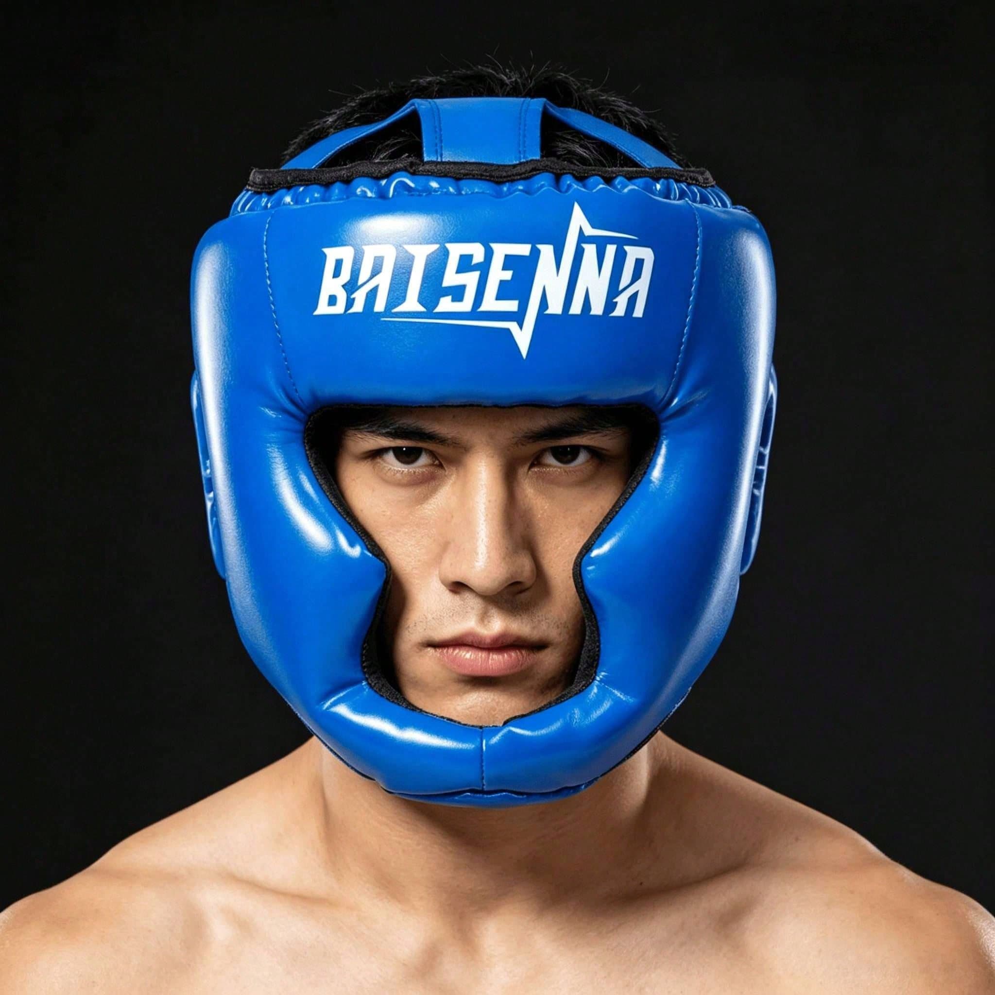 1 Adult Monkey Mask Boxing Helmet - Full-Face Head Protection Gear For Sanda, Kickboxing, And Taekwondo Training - Unisex