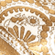 Dark Yellow Paisley